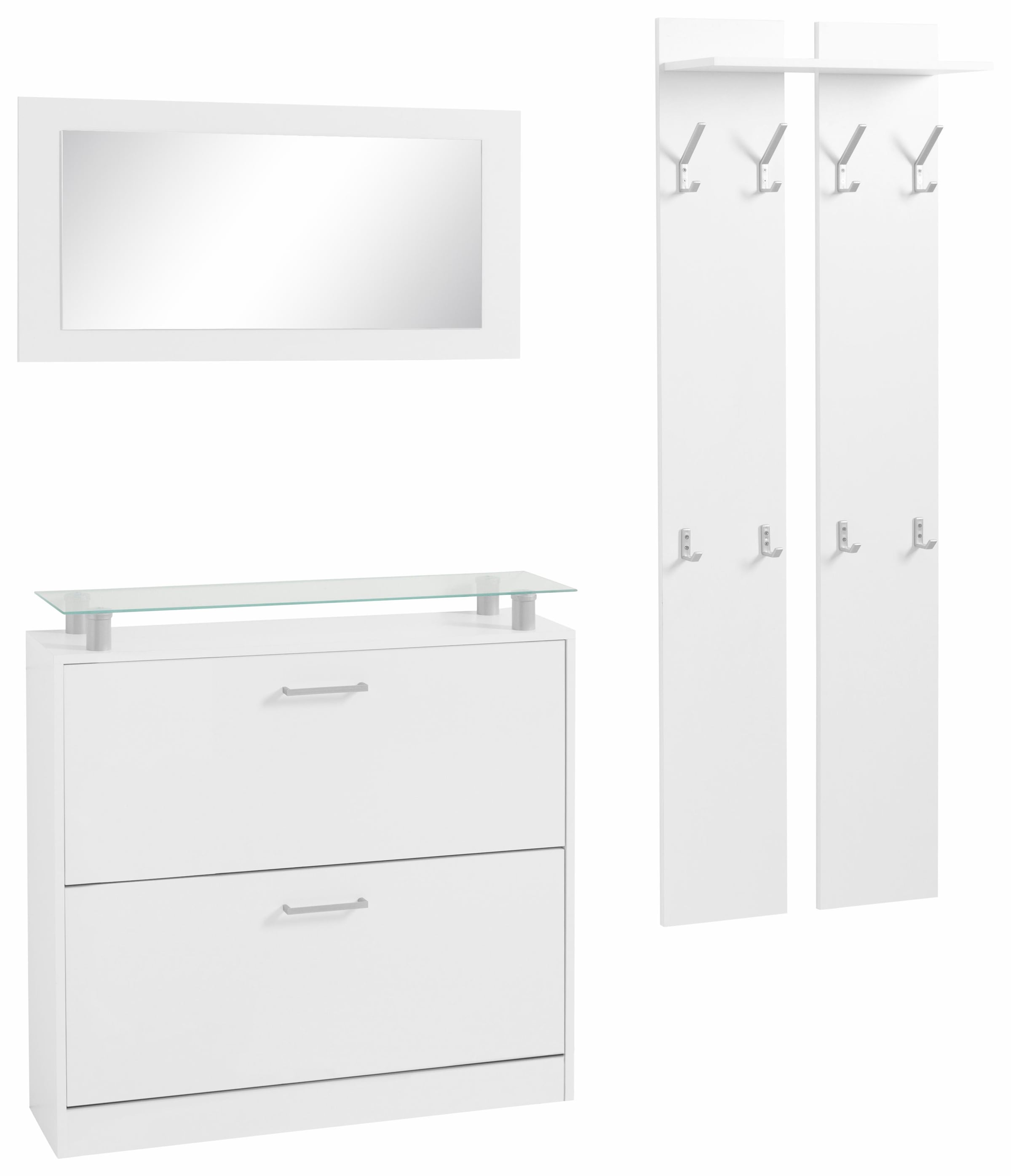 borchardt Möbel Garderoben-Set "Finn" Set, 3 Stk. tlg. günstig online kaufen