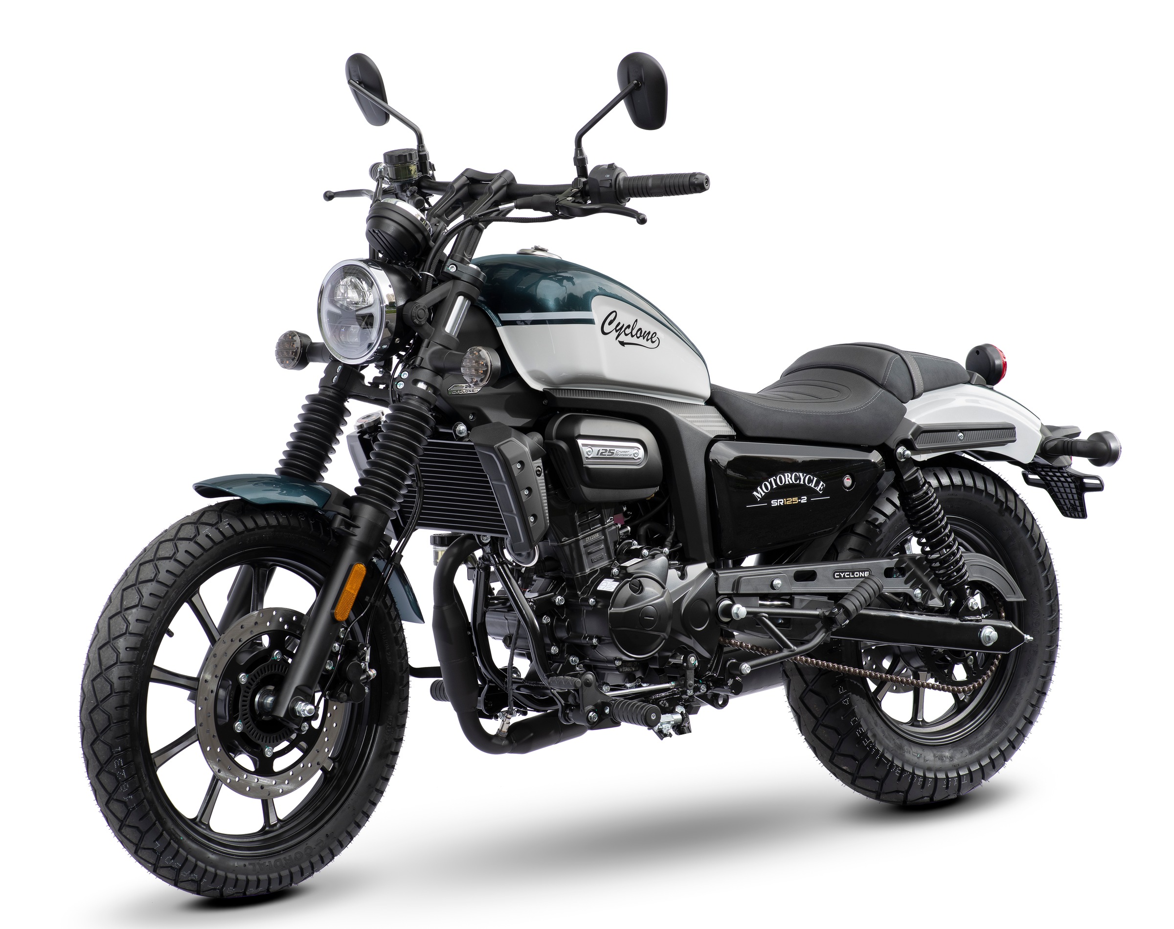 Cyclone Motorrad »RA125 Plus, 125, E5+, Cruiser« 124 cm³ 99 km/h Euro 5+ 15 11 kW, 15 PS, ABS, 125er Chopper, digitales Cockpit