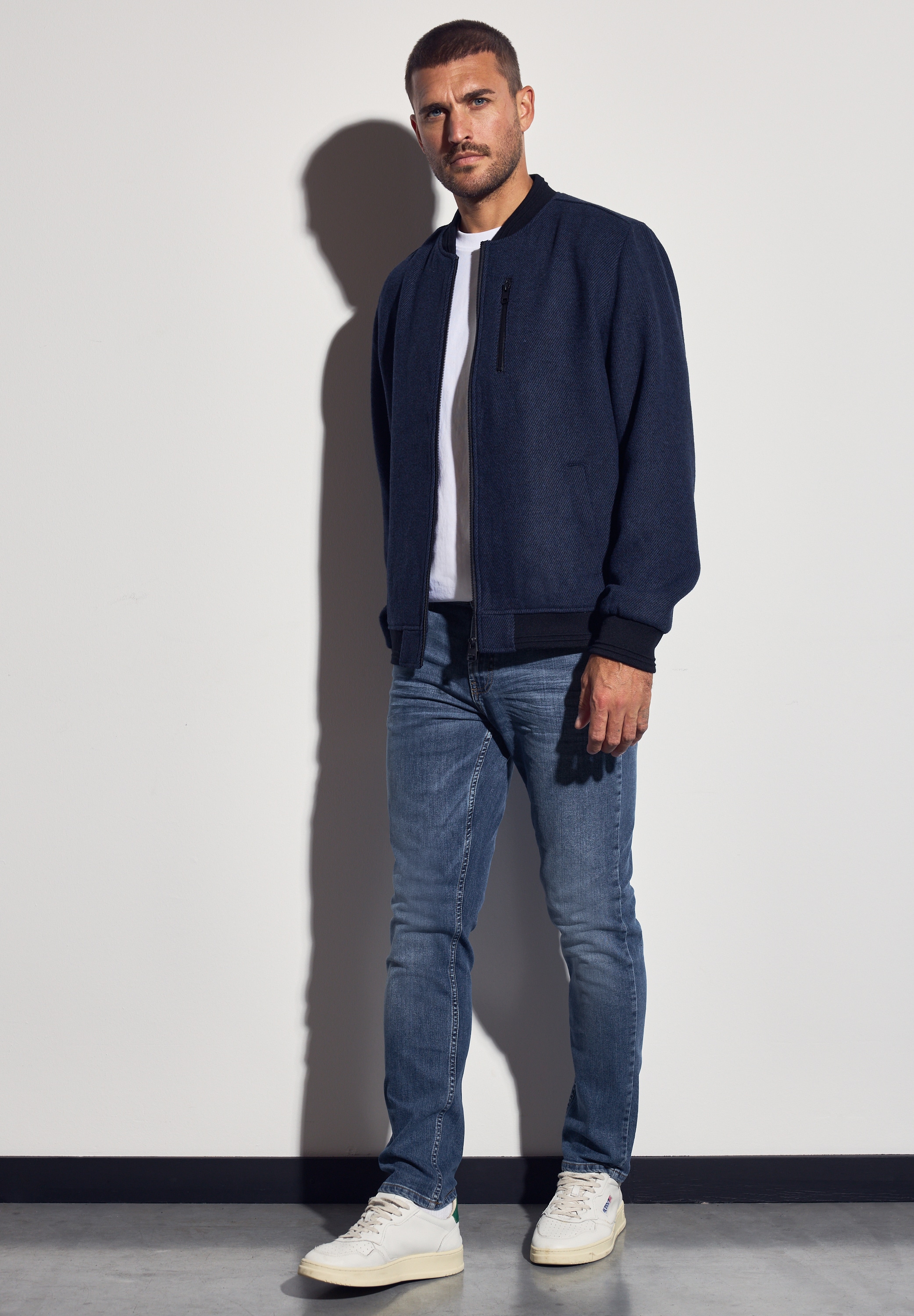 STREET ONE MEN Slim-fit-Jeans, 5-Pocket-Style