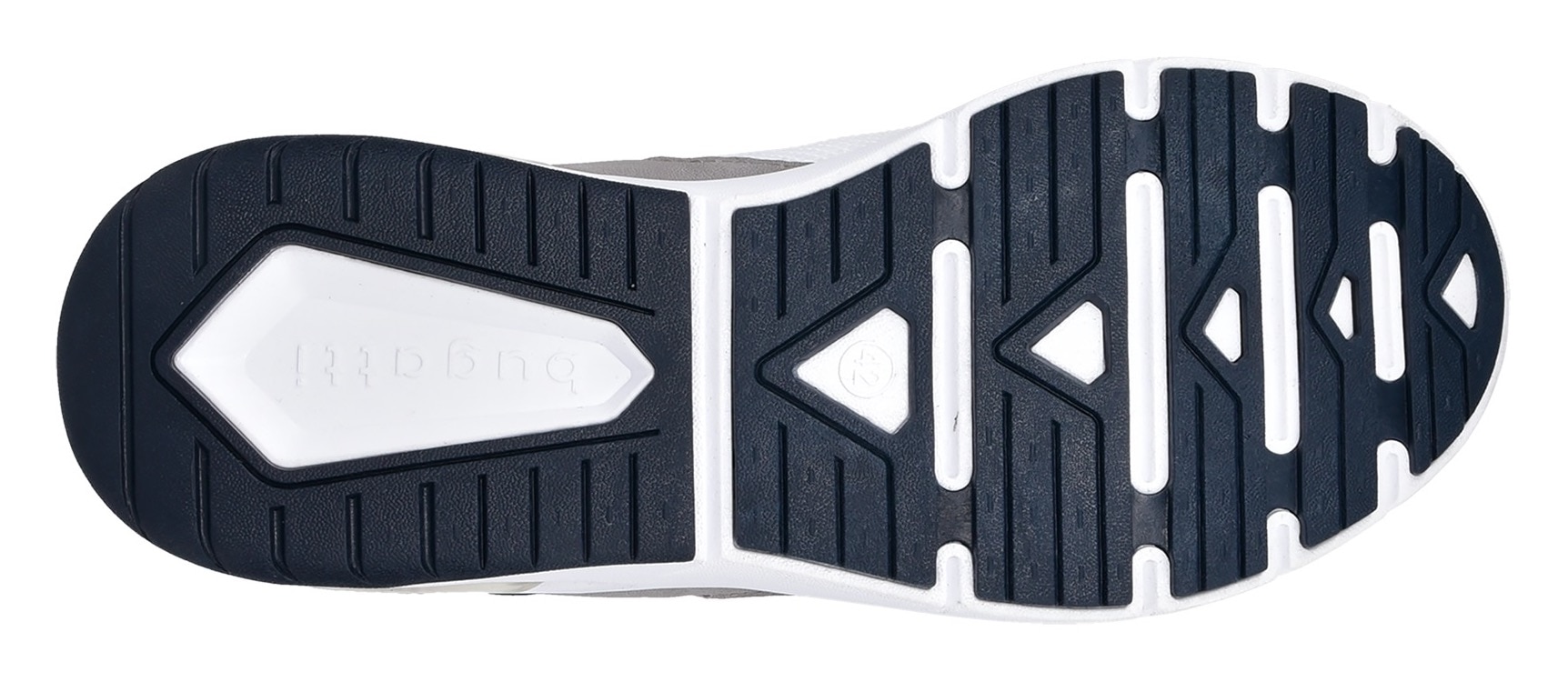 bugatti Slip-On Sneaker, Schlupfschuh, Freizeitsneaker, Halbschuh mit Gummizug