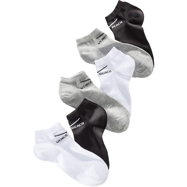 Venice Beach Sneakersocken, (Set, 6 Paar), perfekte Passform durch  LYCRA-Anteil online bestellen | BAUR