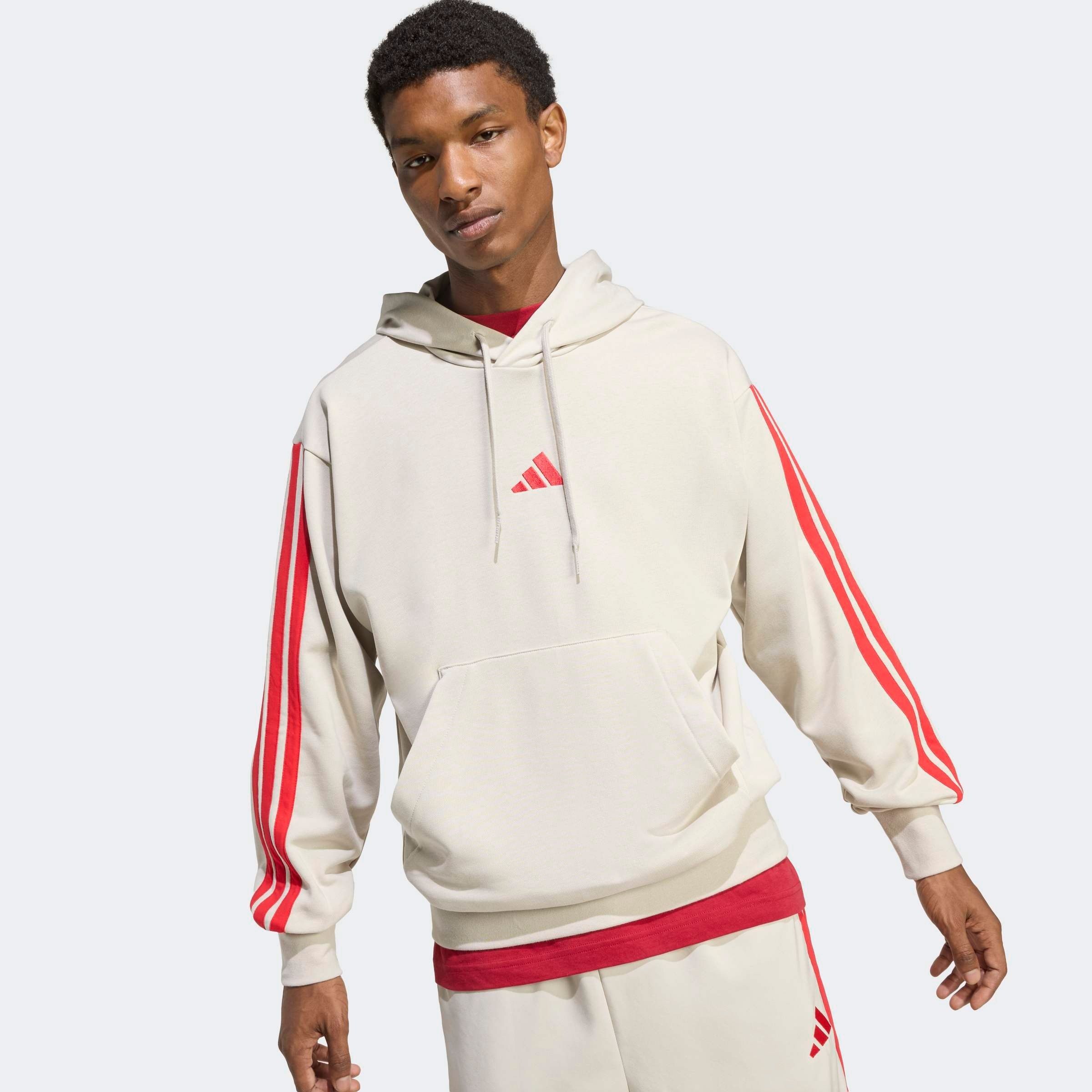 adidas Sportswear Kapuzensweatshirt "M 3S FT HD" günstig online kaufen