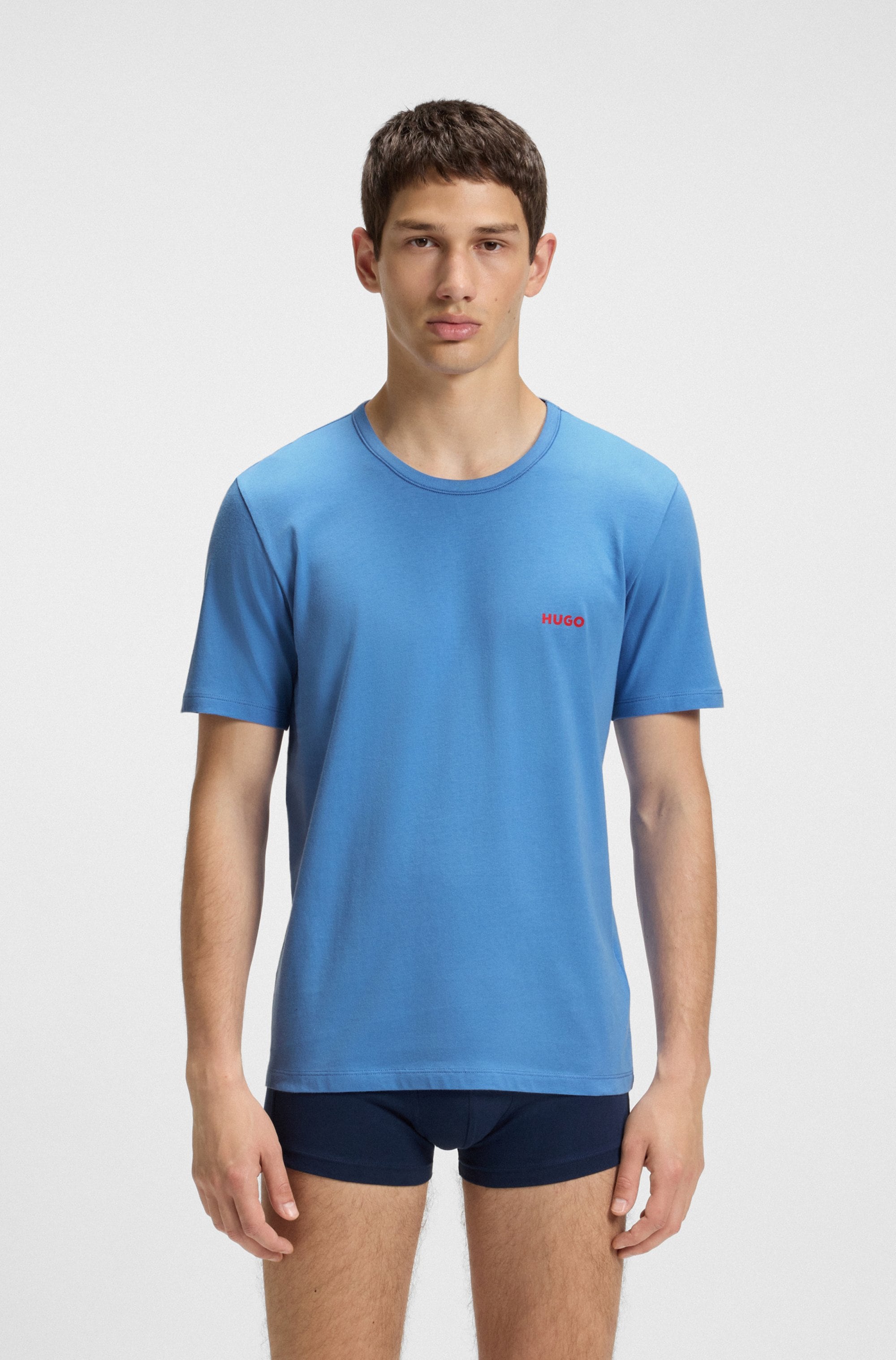 HUGO Underwear T-Shirt »RN TRIPL«, (Packung, 3 tlg.), mit Rundhalsausschnitt