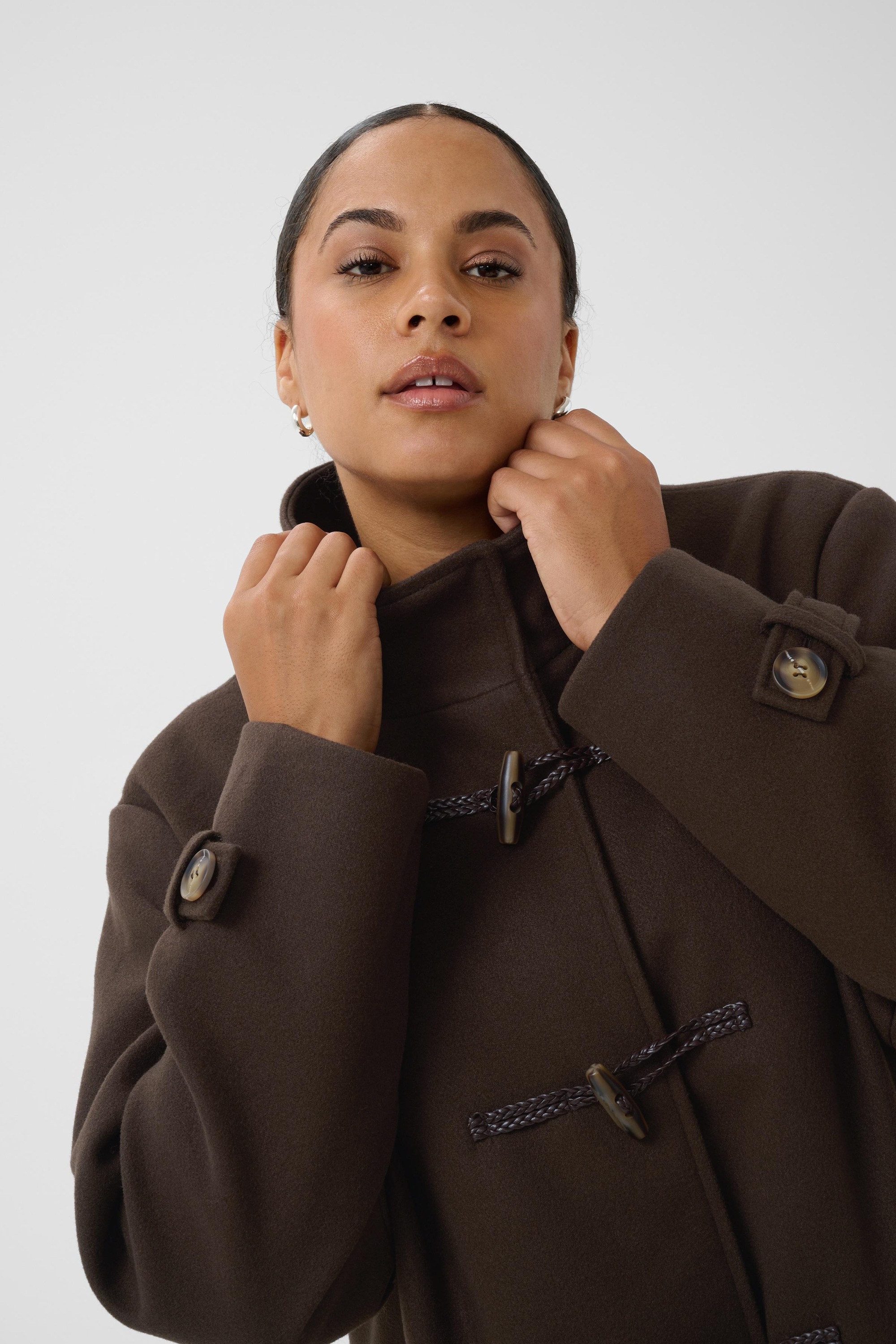 KAFFE Curve Allwetterjacke »KAFFE Curve Jacke KChannelis«