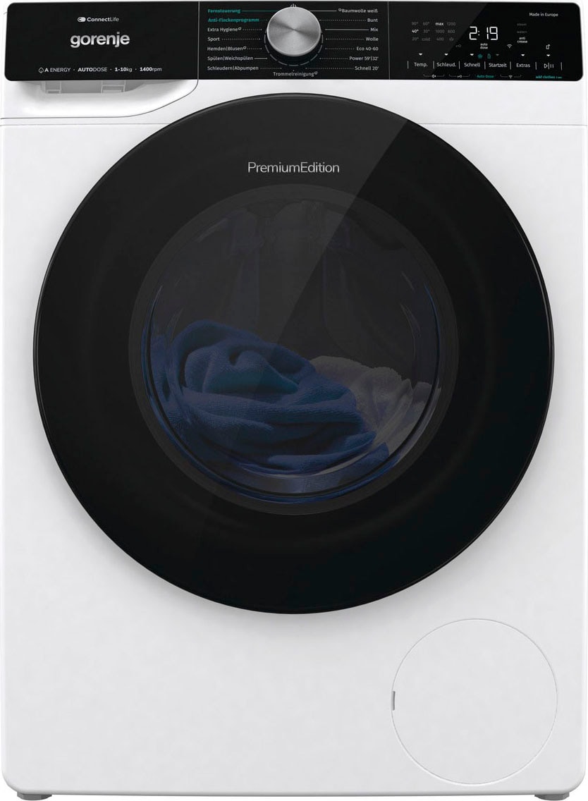 GORENJE Waschmaschine »WNS 14 AAT3«, 10 kg, 1400 U/min, AutoDosing System