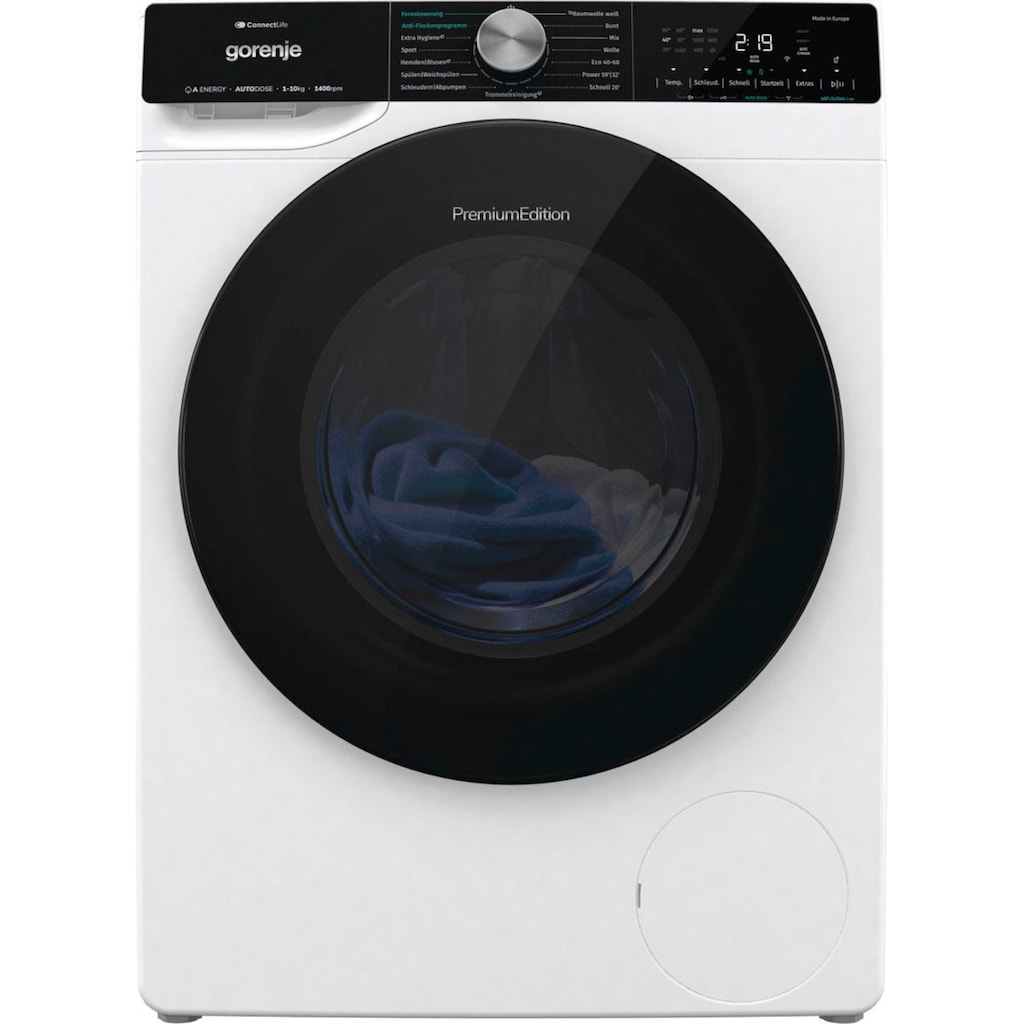 GORENJE Waschmaschine »WNS 14 AAT3«, WNS 14 AAT3, 10 kg, 1400 U/min