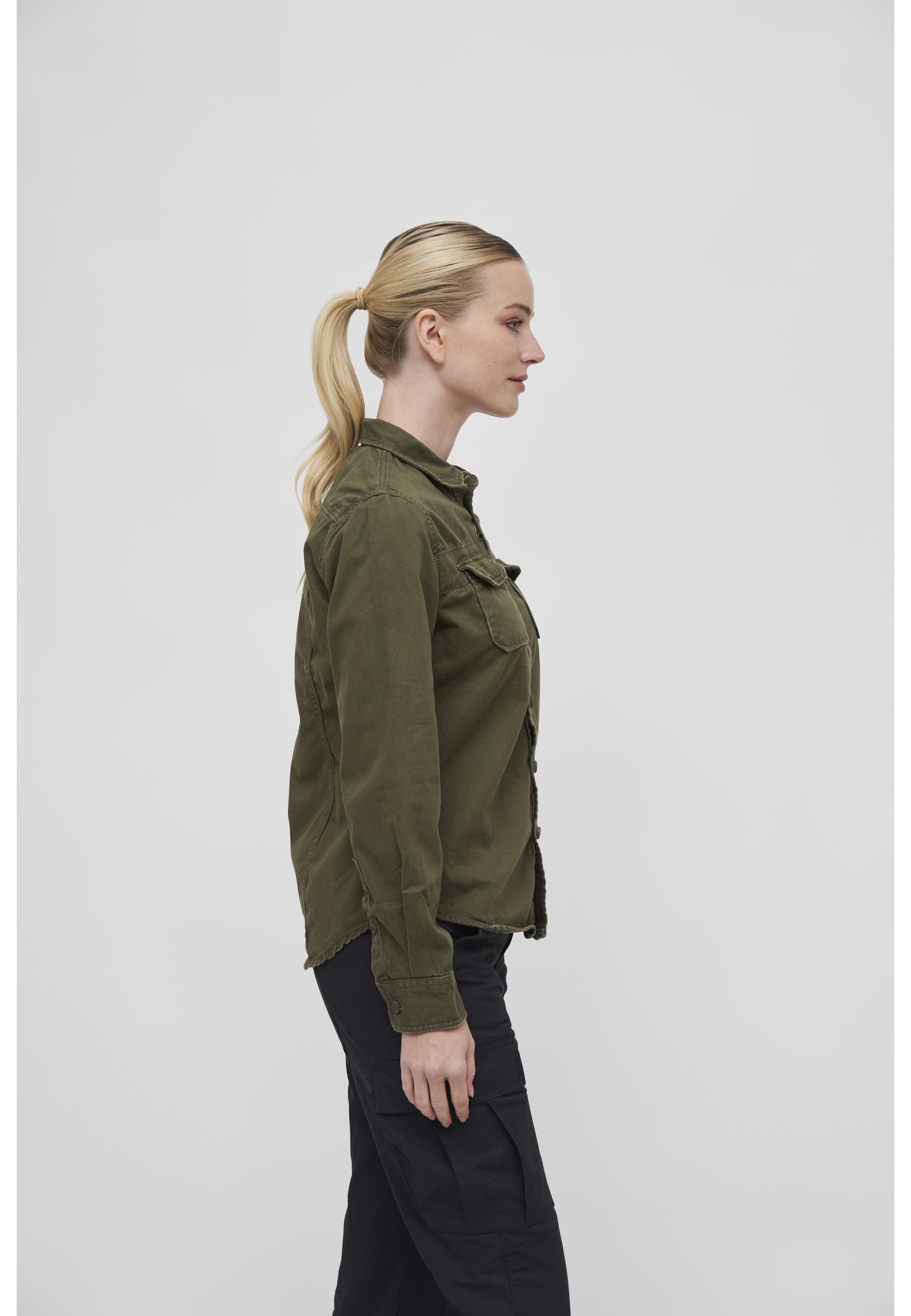 Brandit Langarmshirt »Brandit Damen Ladies Vintageshirt Longsleeve« 1 Stk.