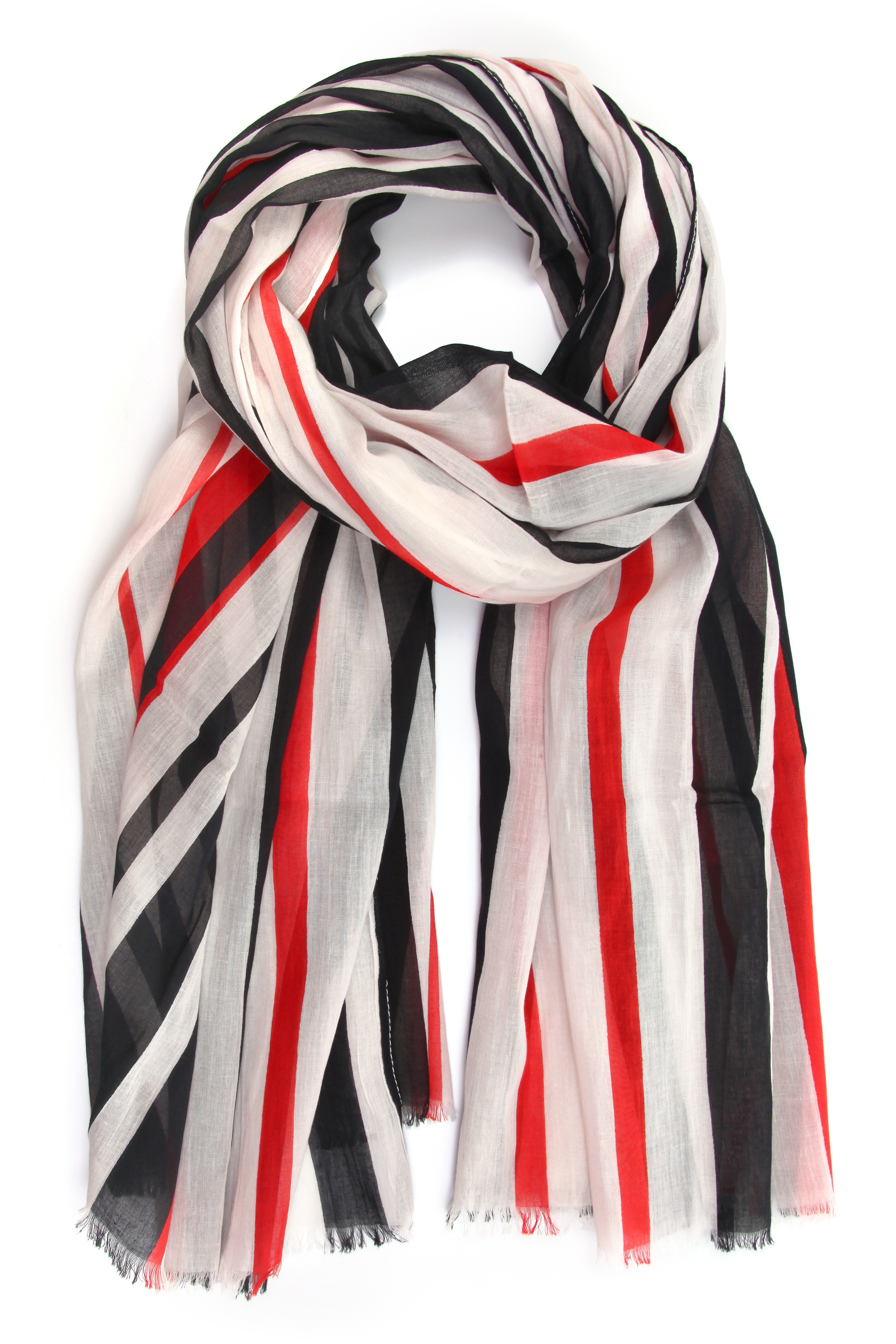 COLLEZIONE ALESSANDRO Modeschal "Liane", 1 Stk. breit, mit Streifen günstig online kaufen