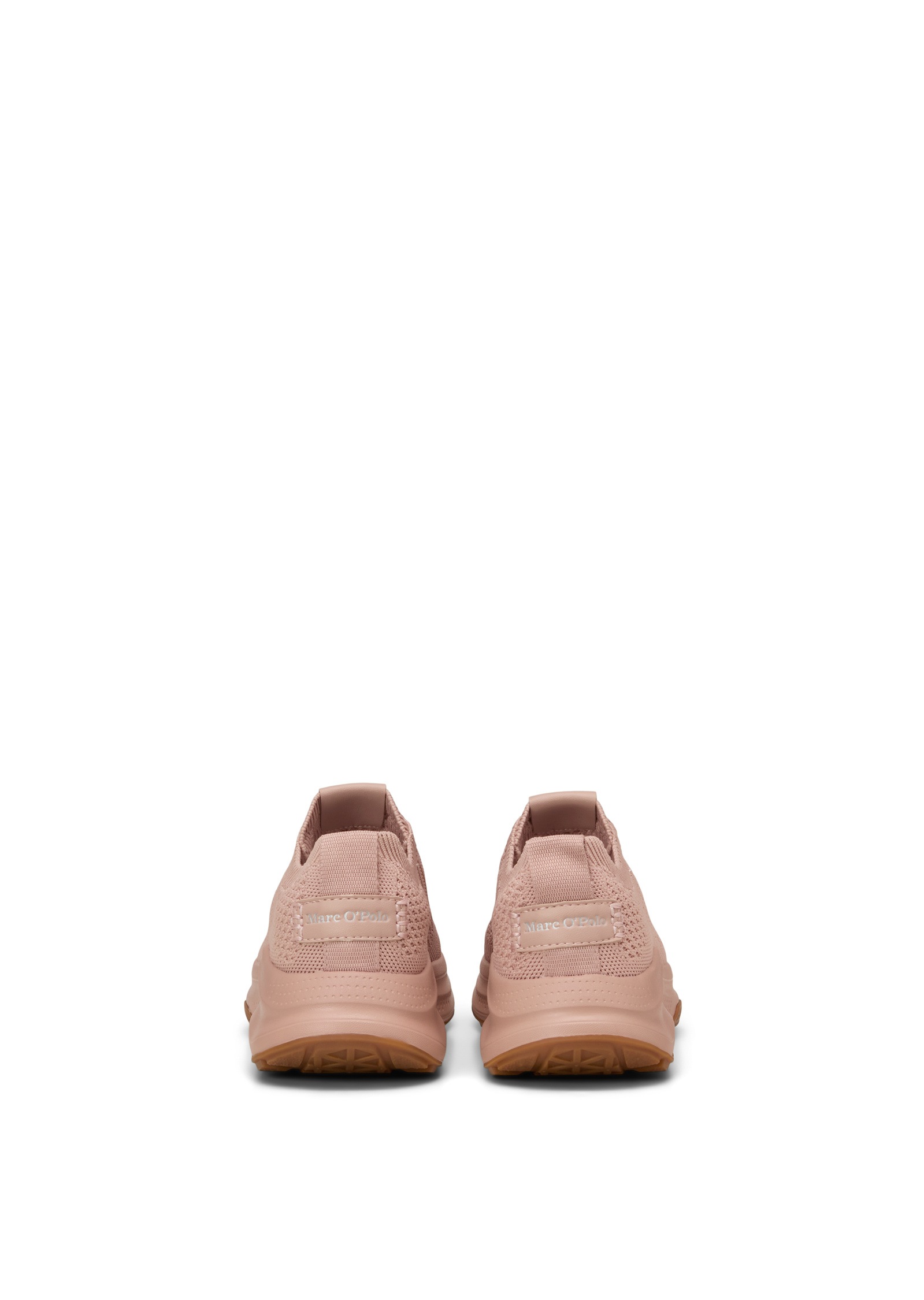 Sneaker MARC O'POLO "aus recyceltem Polyester", Herren, Gr. 37, nude, Obermaterial: 100% Polyester, unifarben, Schuhe Sneaker 3