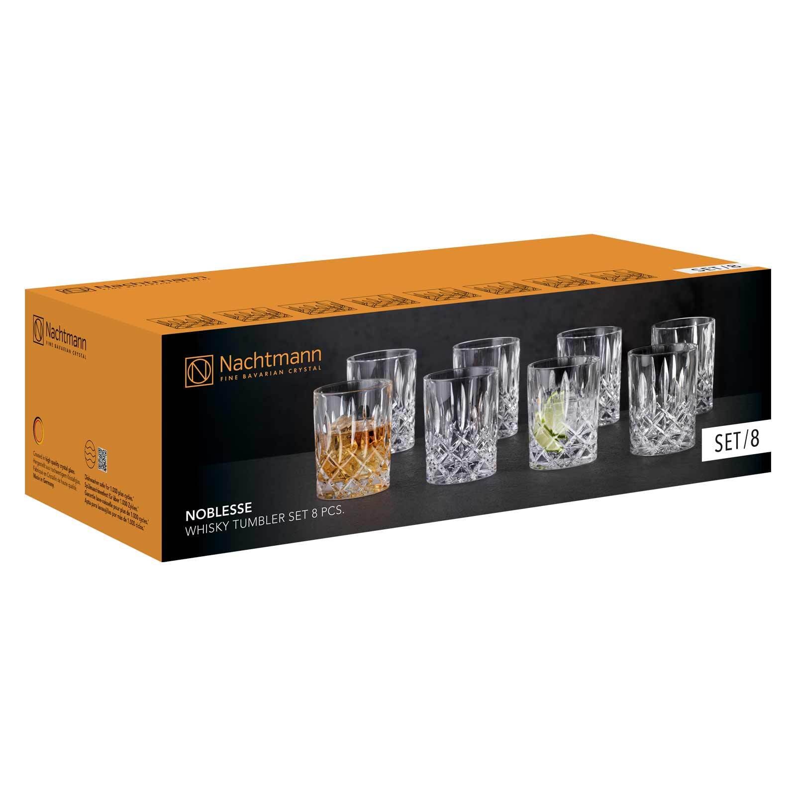 Nachtmann Whiskyglas »Becher Noblesse 295 ml 8er Set transparent«