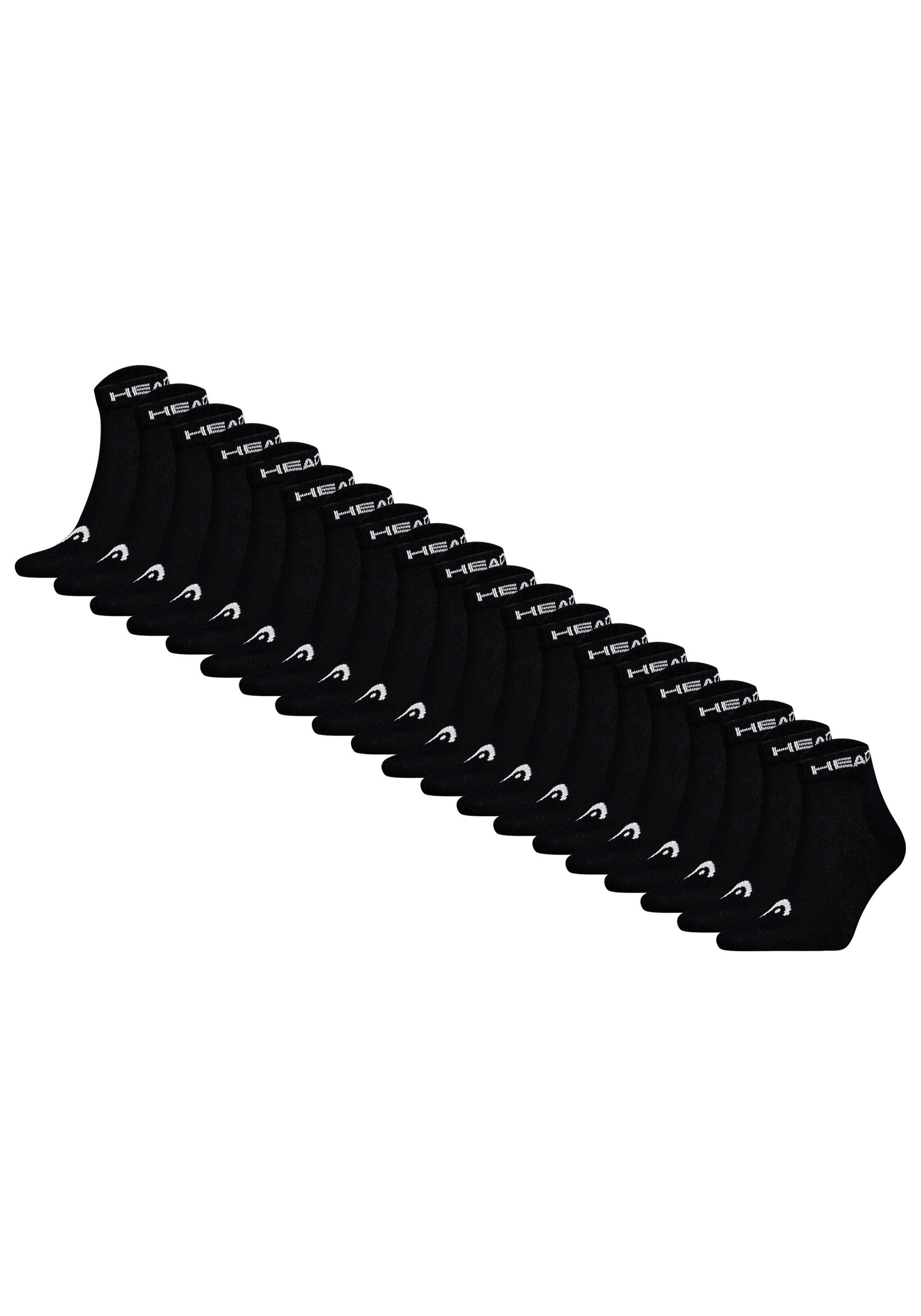 Head Kurzsocken "Socken HEAD ELEMENTS ALL SPORTS QUARETER 20P ECOM 20er Pack" 20 Paar tlg.