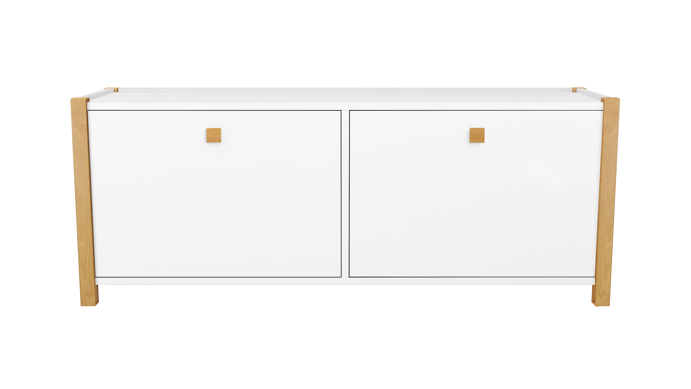 andas Schuhbank im skandinavian Design, Holzfurnier aus Eiche, FSC günstig online kaufen