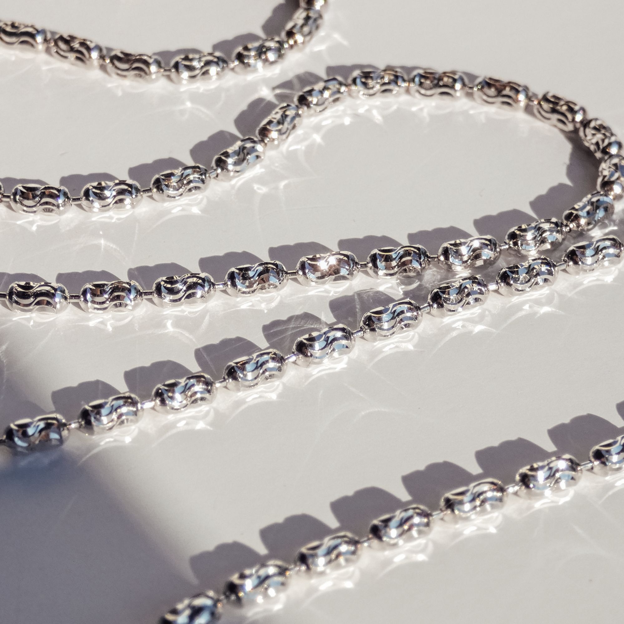 Echtzeit EJ-0010-N-45 Link Necklace Silver 50cm 2