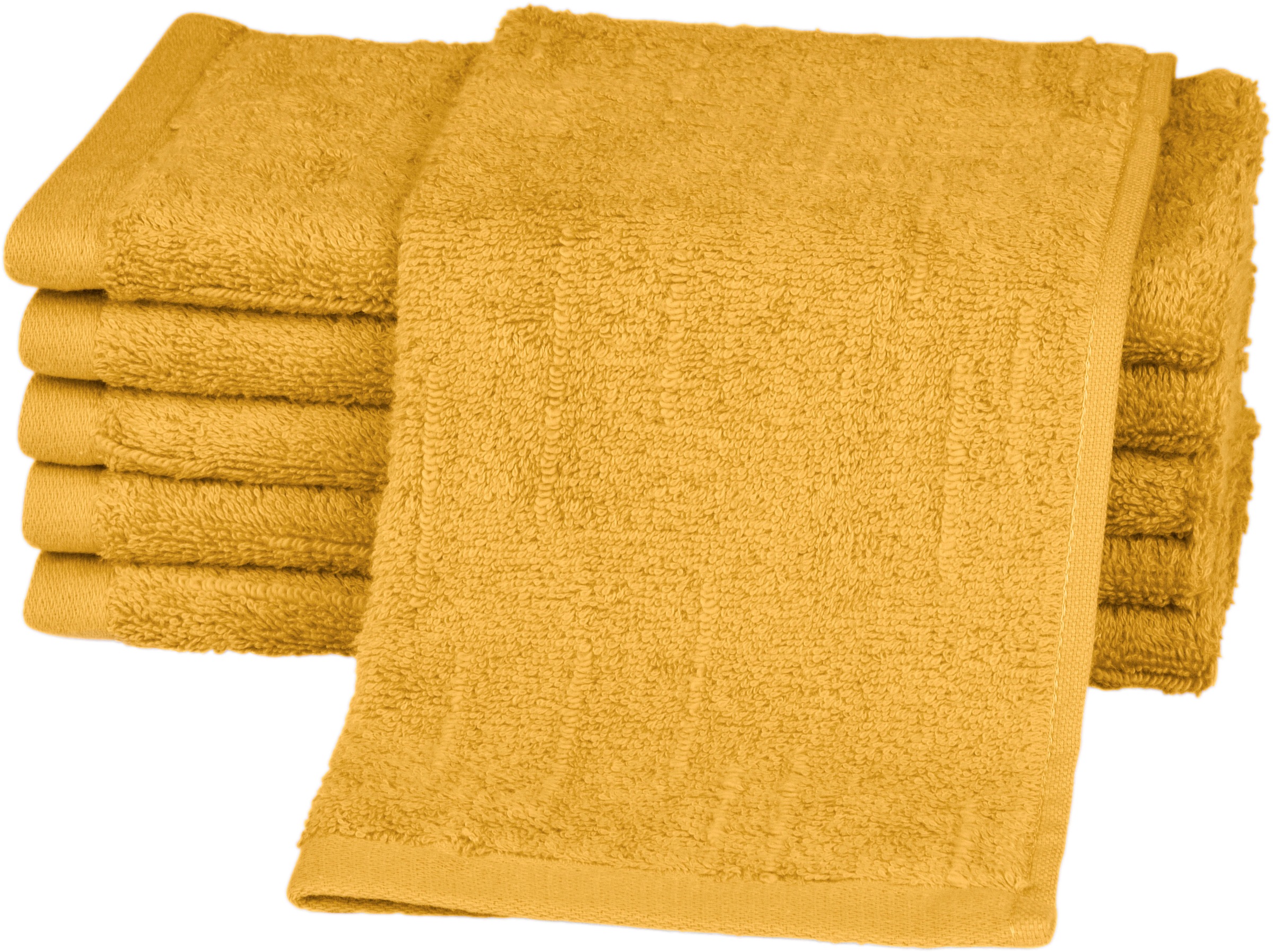 Gästehandtuch ROSS, B:30cm L:50cm, gelb, Frottier, Obermaterial: 100% Baumwolle, Handtücher, "Premium", 100% Baumwolle