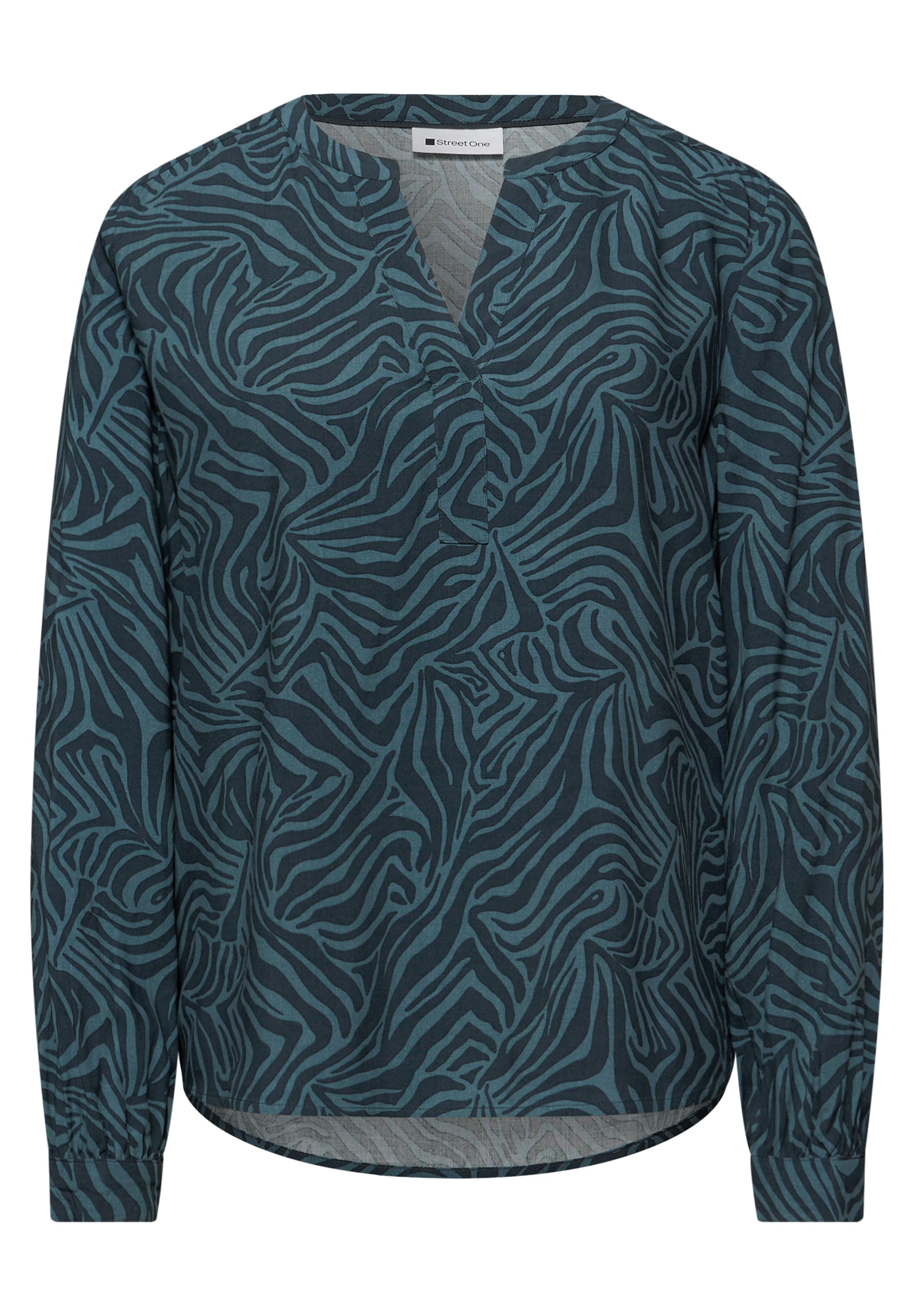 STREET ONE Langarmbluse aus softer Viskose