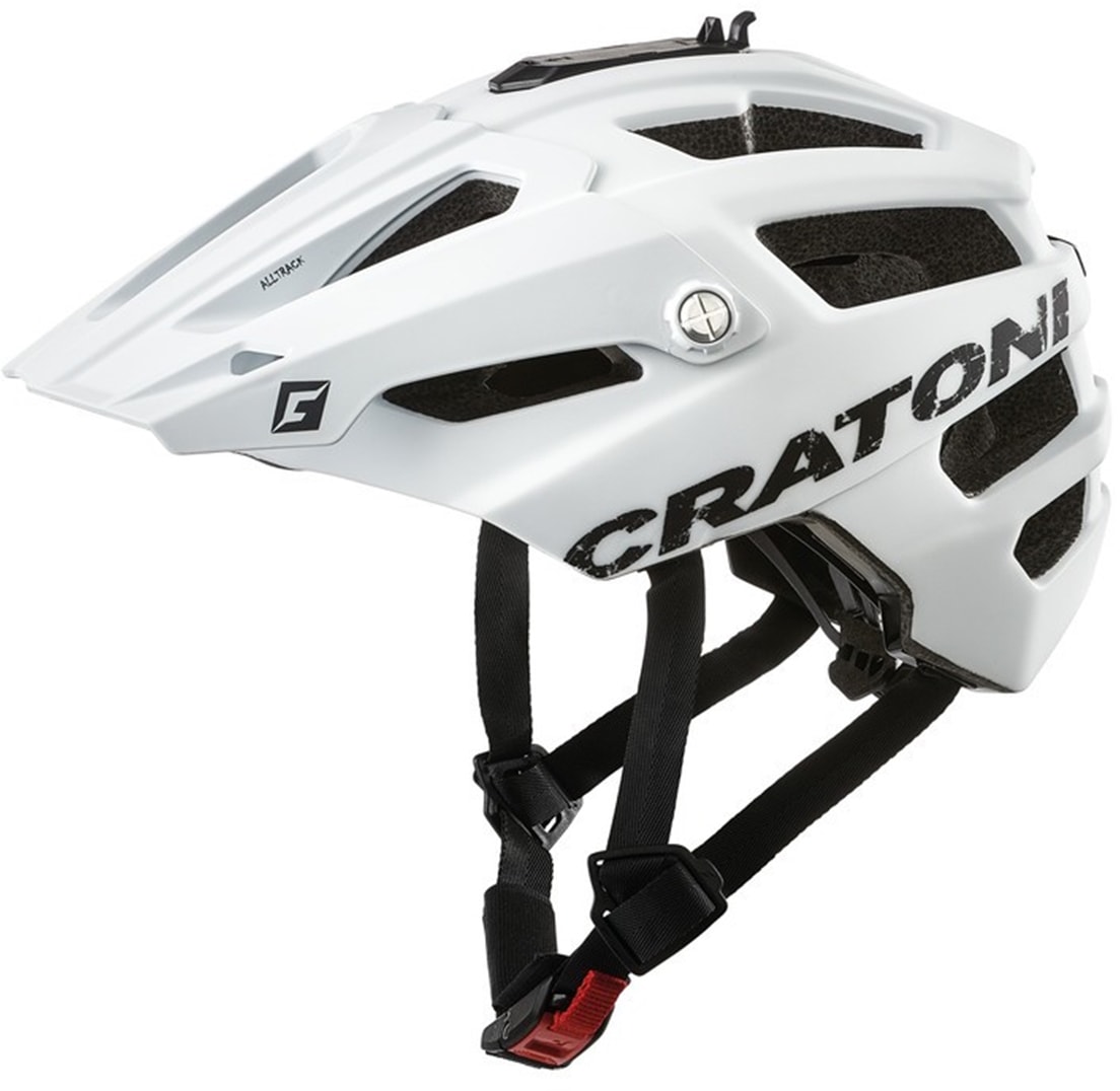 Cratoni Mountainbikehelm "MTB-Fahrradhelm AllTrack", Reflektoren, dreifache Höhenverstellung