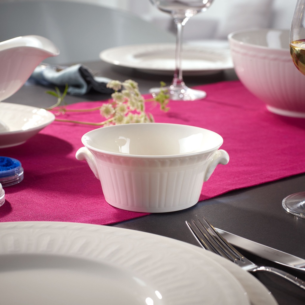 Villeroy & Boch Tasse "Suppentassen Cellini 400 ml 6er Set weiß" günstig online kaufen