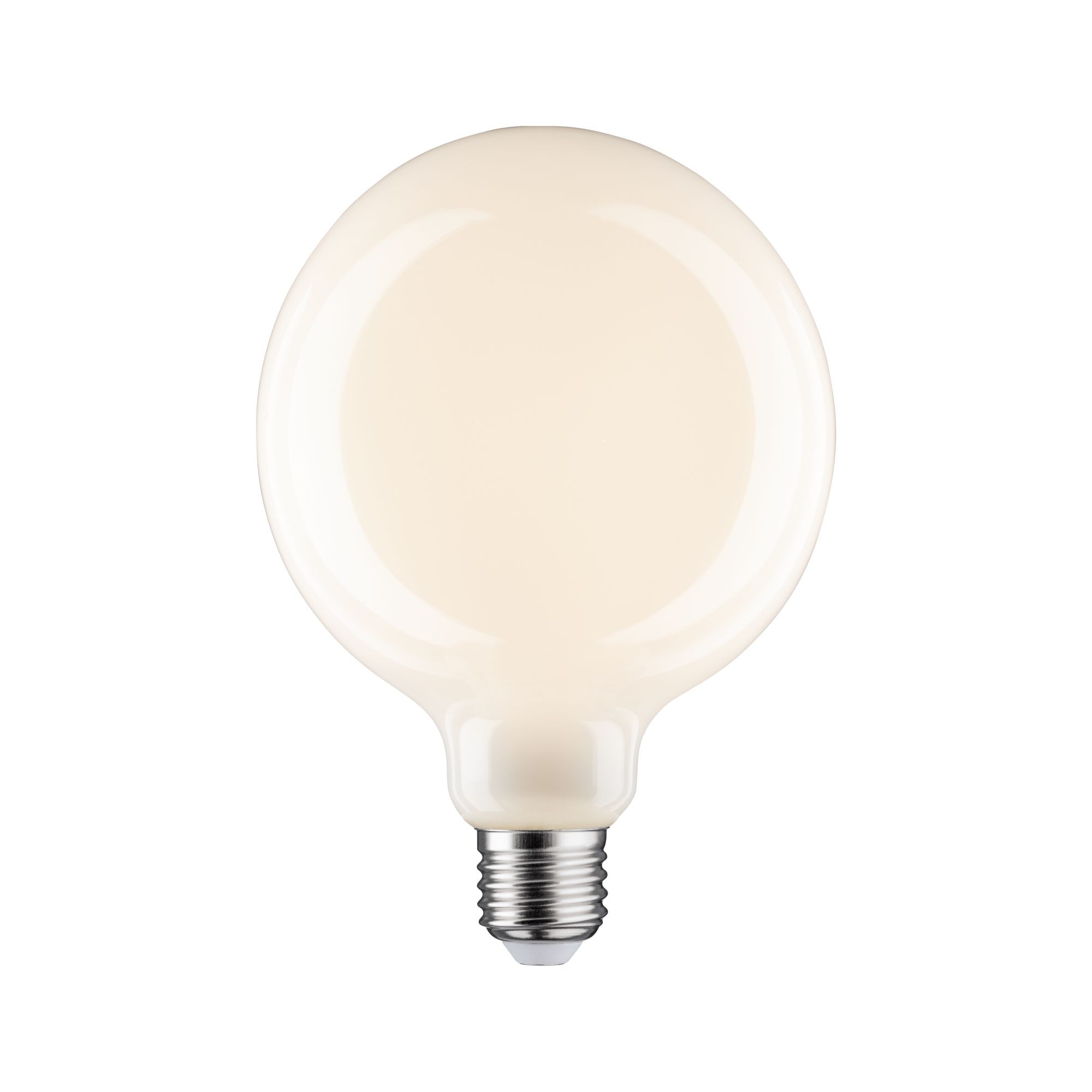 Globe 125 9 Watt E27 Opal Warmweiß LED-Leuchtmittel, Warmweiß