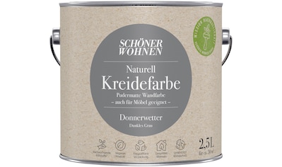 SCHÖNER WOHNEN FARBE Wand- und Deckenfarbe »Naturell Kreidefarbe«