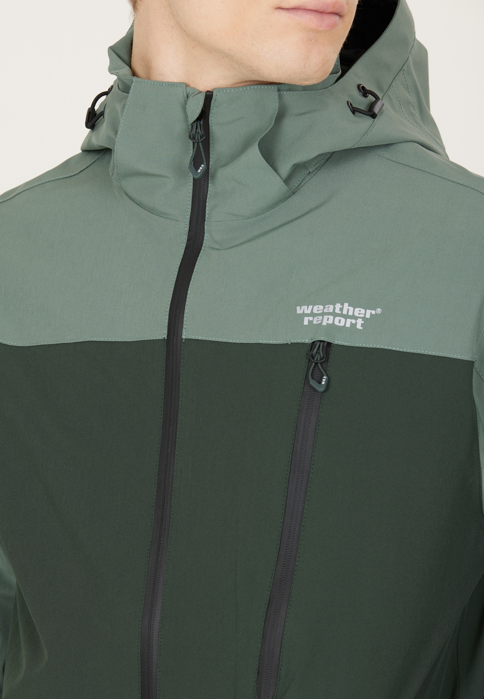 umweltfreundlicher mit REPORT ▷ »DELTON Beschichtung für BAUR W-PRO15000«, WEATHER | (PFC-Frei) Outdoorjacke