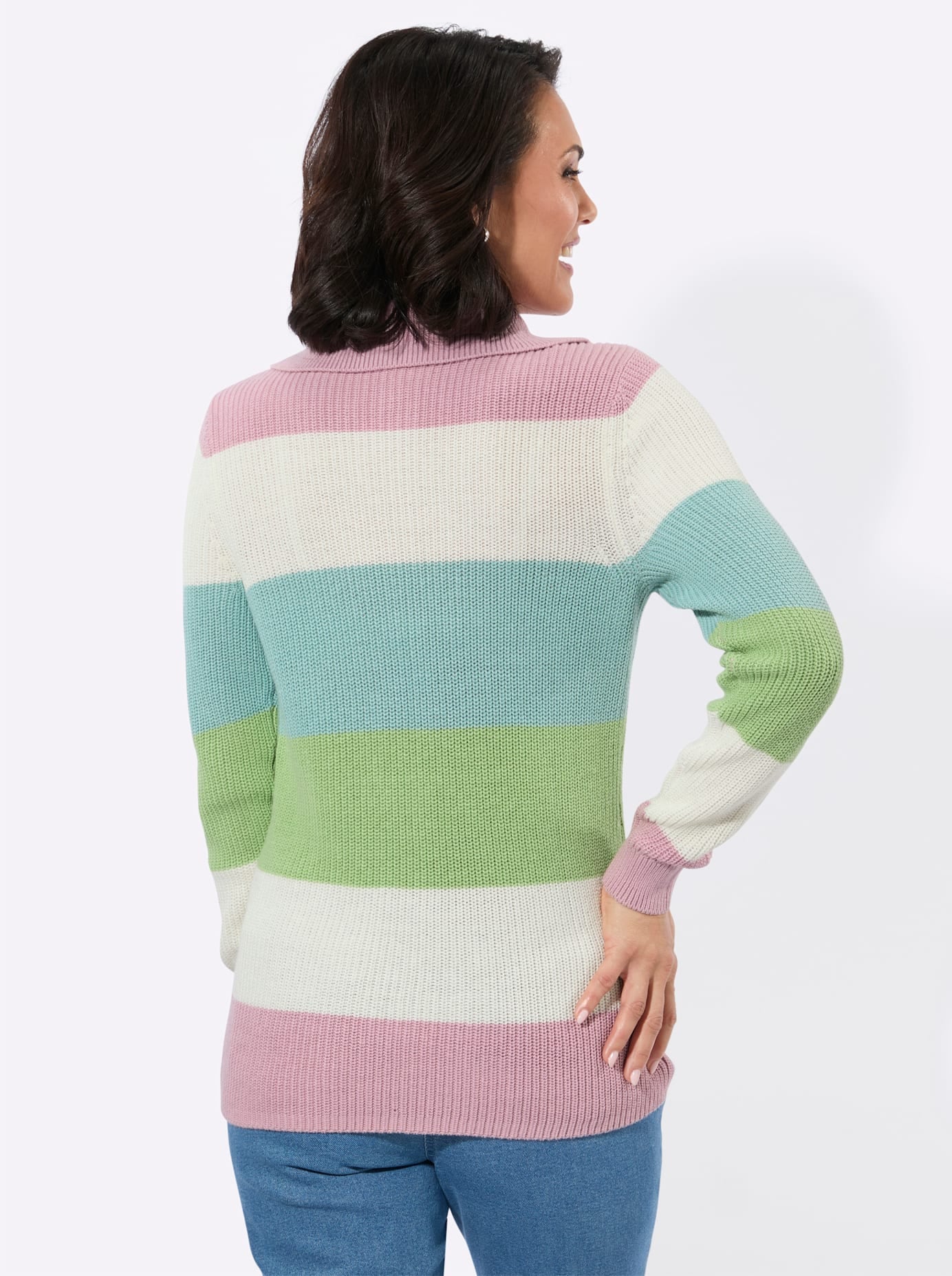 Casual Looks Strickpullover »Troyer-Pullover«