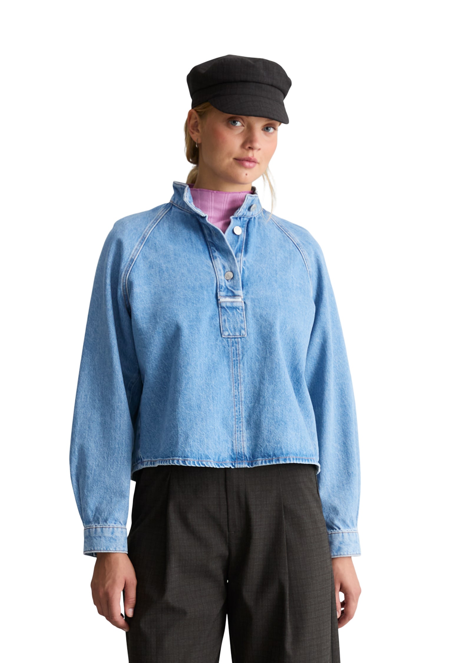 Marc OPolo DENIM Jeansbluse "aus reiner Bio-Baumwolle"