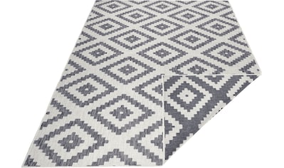 NORTHRUGS Teppich »Malta Wendeteppich«, rechteckig, In- und Outdoor, Rauten Design,... kaufen