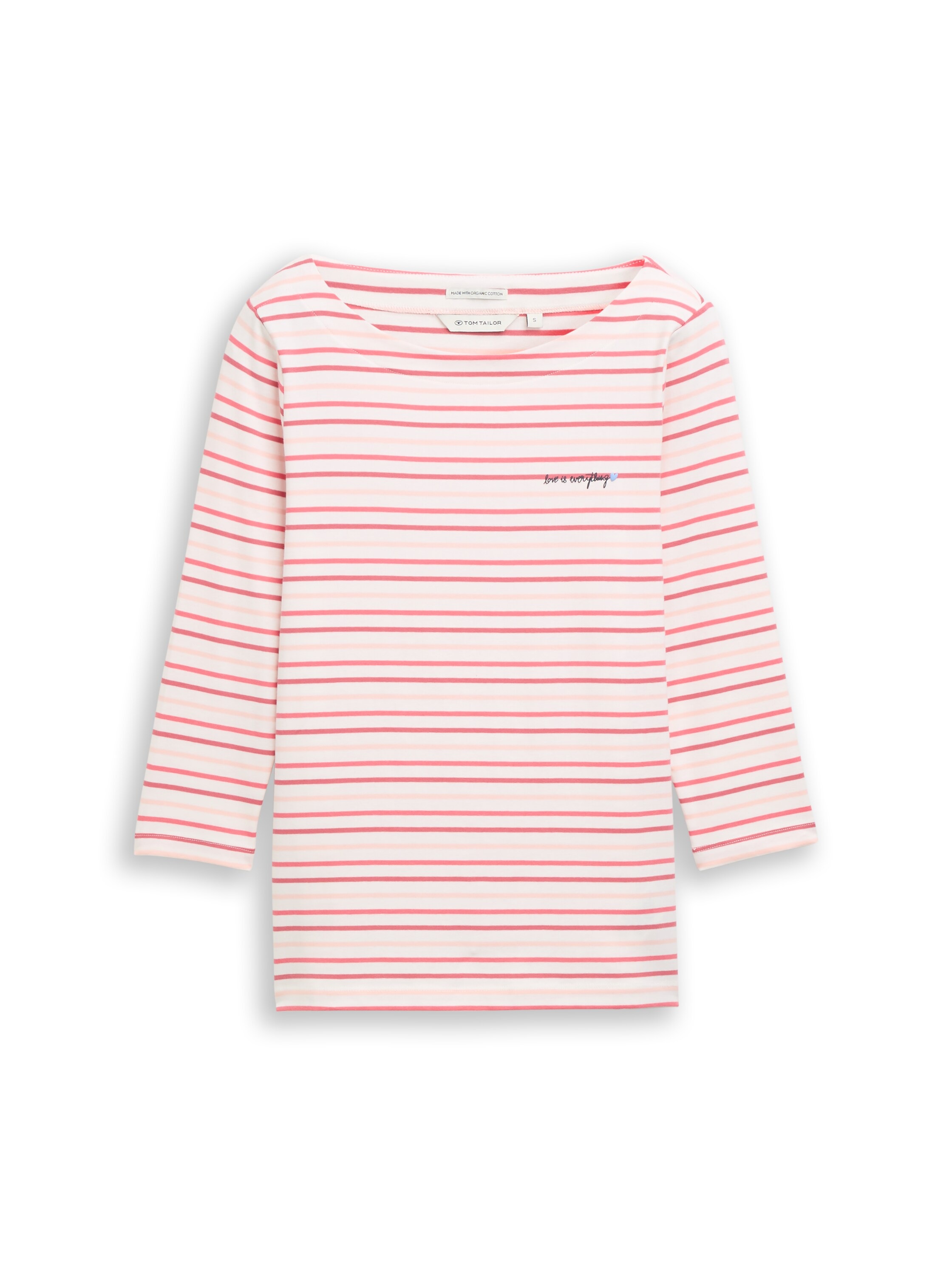 TOM TAILOR 3/4-Arm-Shirt im Streifen-Design