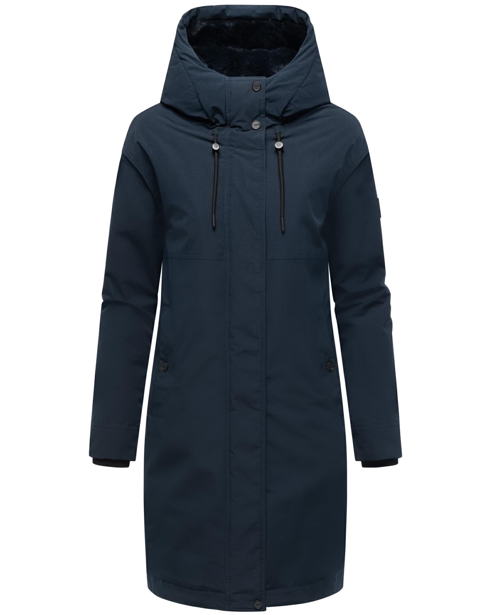 Navahoo Wintermantel "Hageltanz 14" Warmer Damen Kurzmantel mit Kapuze