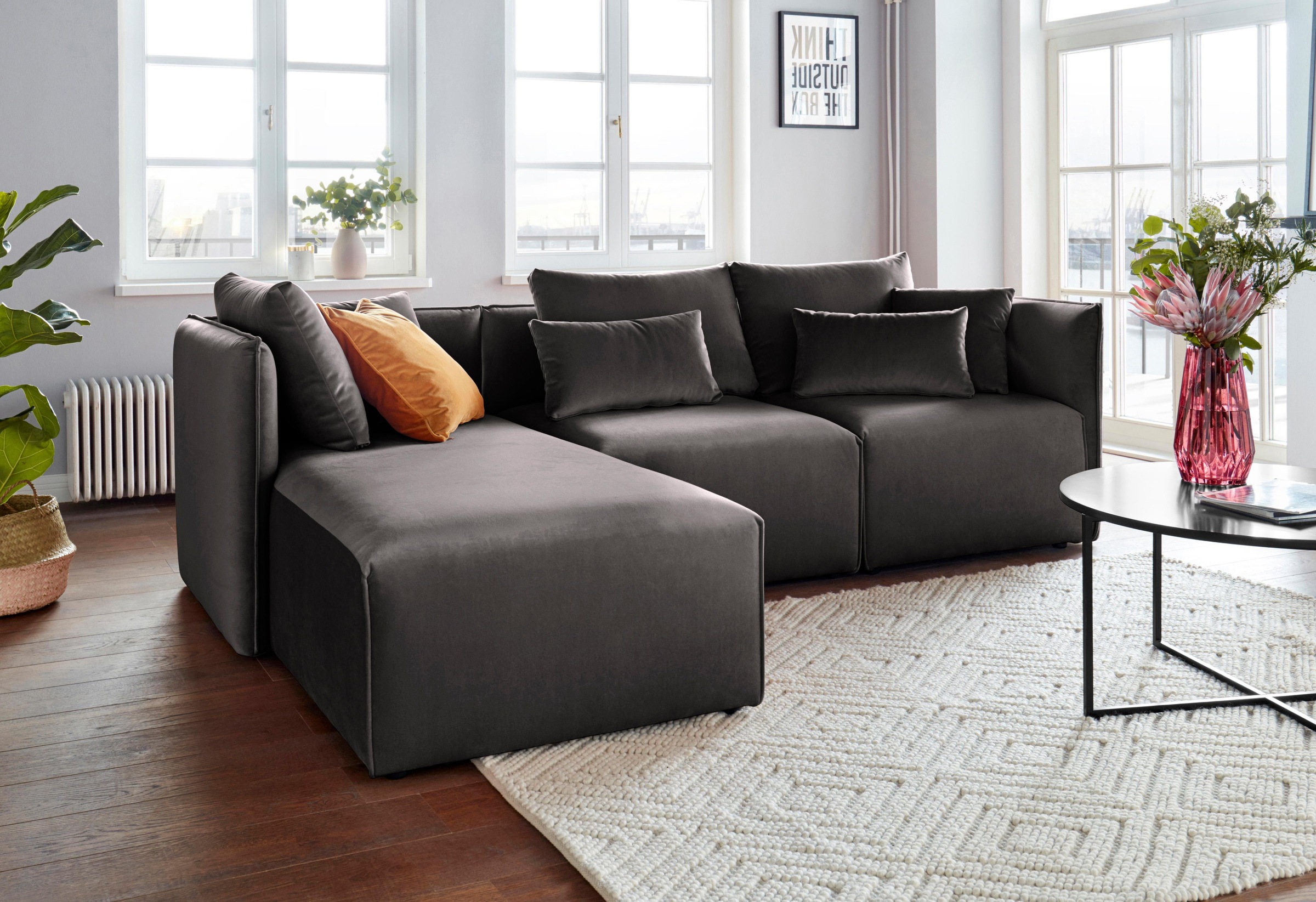OTTO home Ecksofa "Nöre L-Form" 3 Teile, in vielen Bezugsqualitäten und Far günstig online kaufen