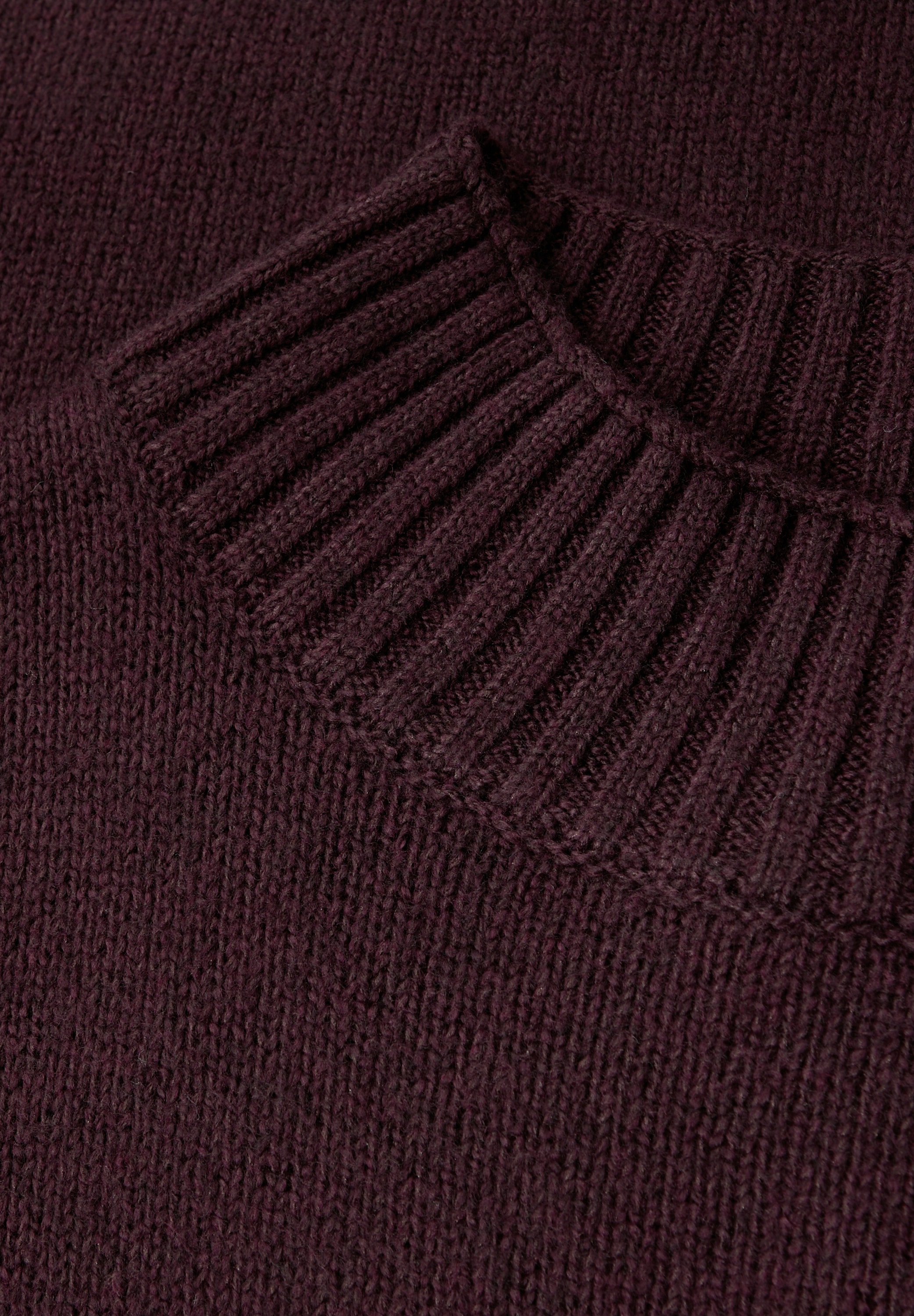 STREET ONE Rollkragenpullover mit Rippbündchen
