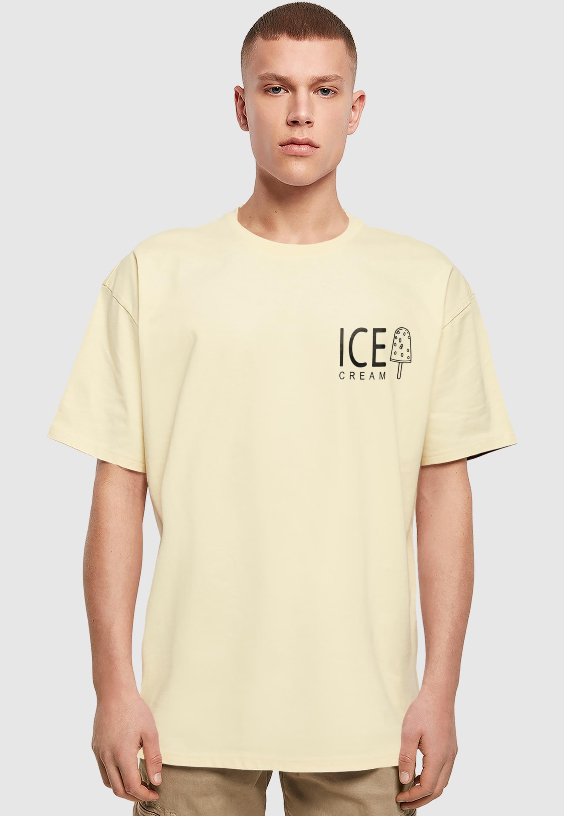 Merchcode T-Shirt »Merchcode Ice Cream Oversized T-shirt«, (1 tlg.)