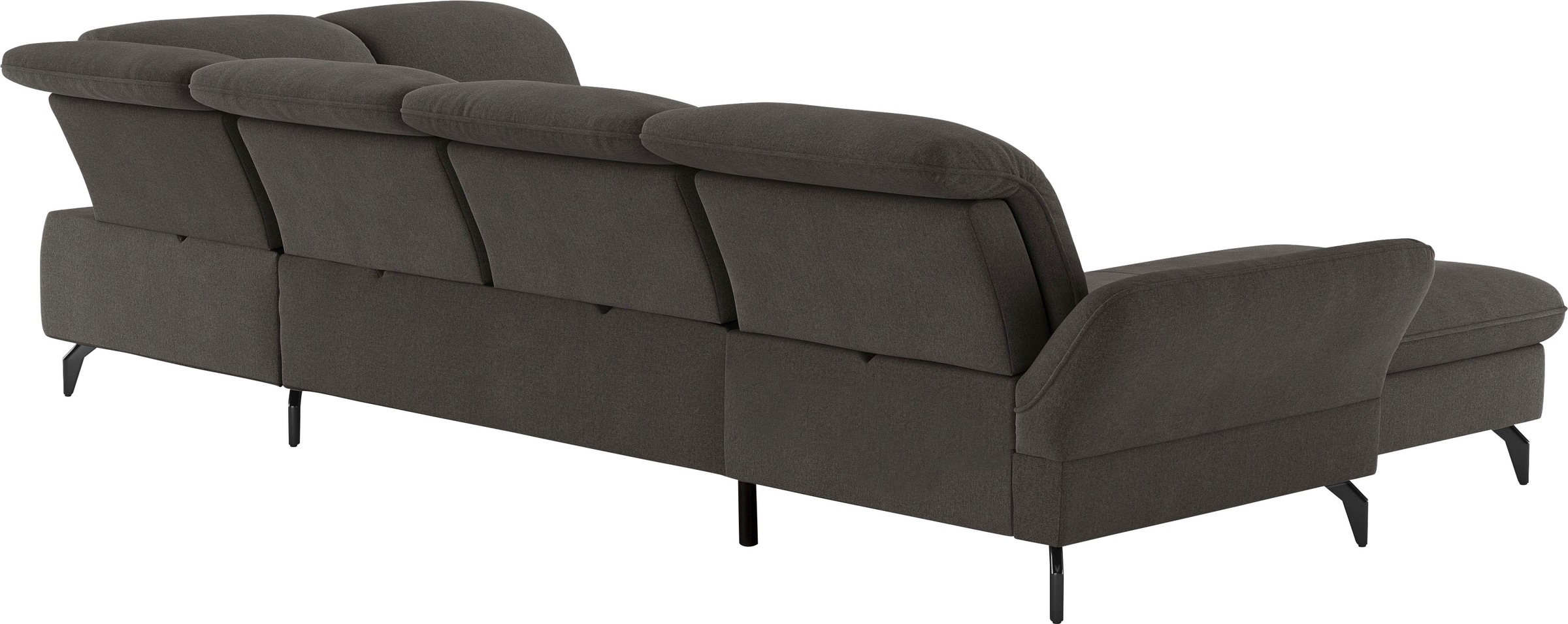 sit&more Wohnlandschaft »Leandro U-Form« Wahlweise mit Bett- , Kopfteil - und Armlehnfunktion, sowie Bettkasten