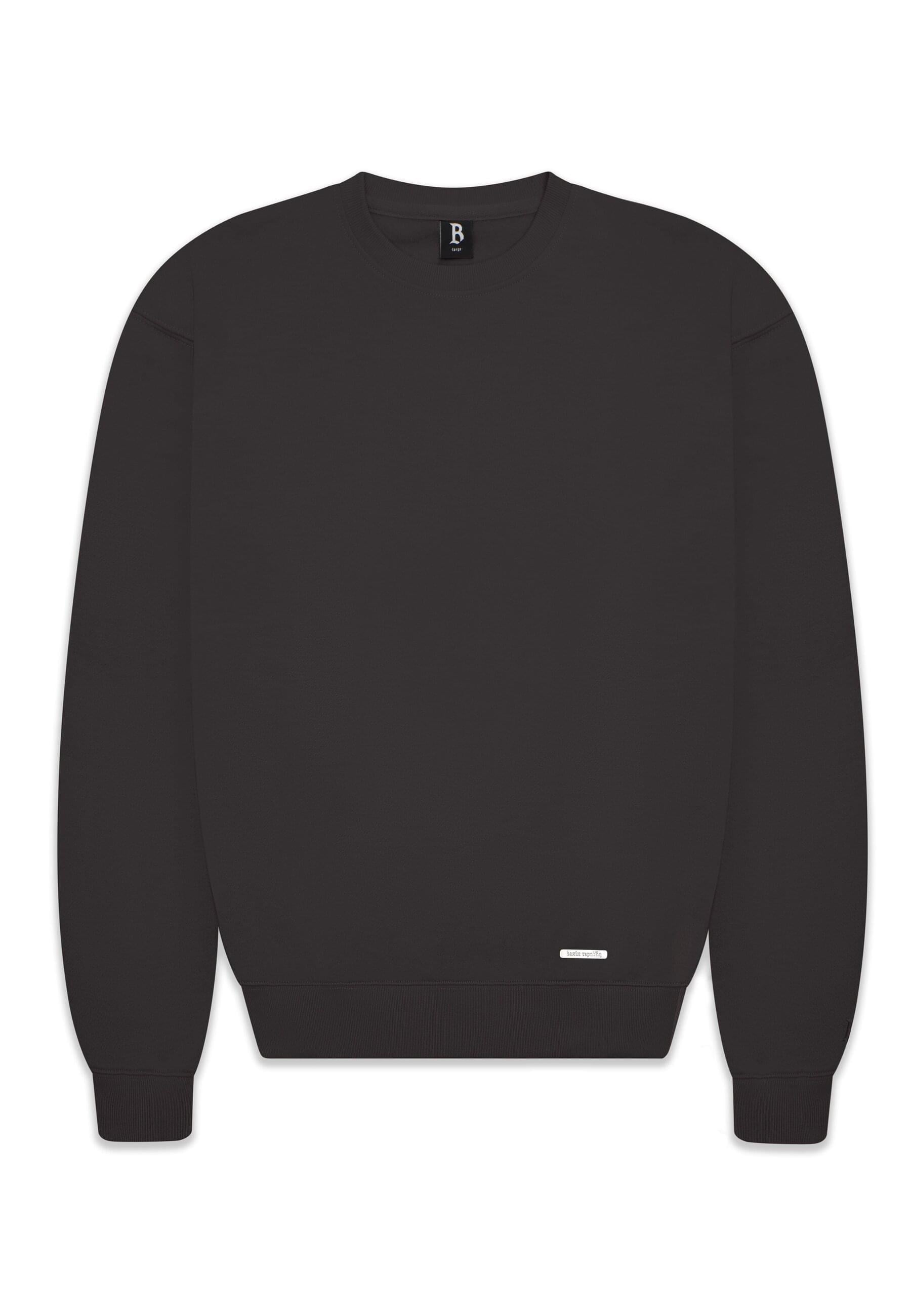 Dropsize Rundhalspullover "Dropsize Herren Super Heavy Blank Sweater", (1 t günstig online kaufen