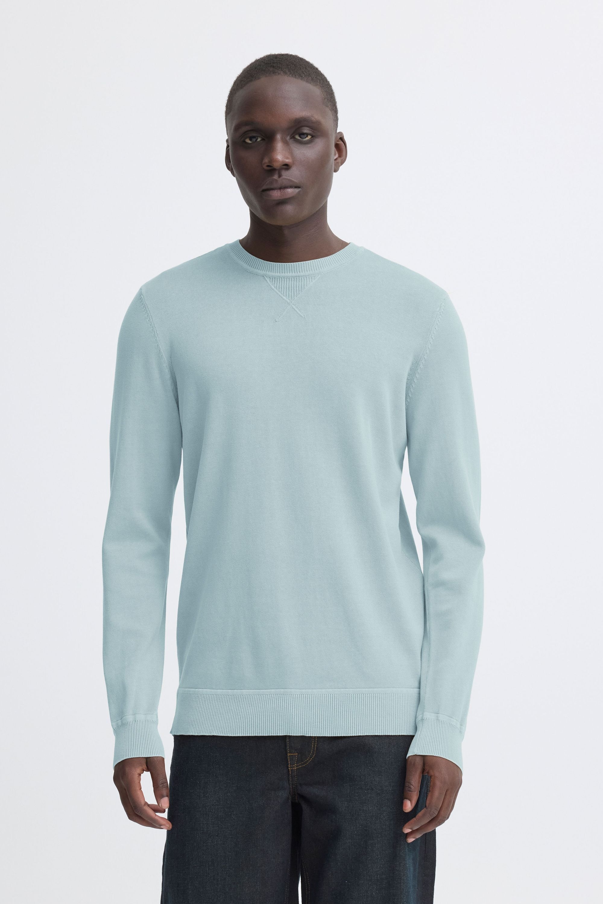 Blend Strickpullover "BHAddo" Schöner Feinstrick-Pullover mit leichten Wasc günstig online kaufen