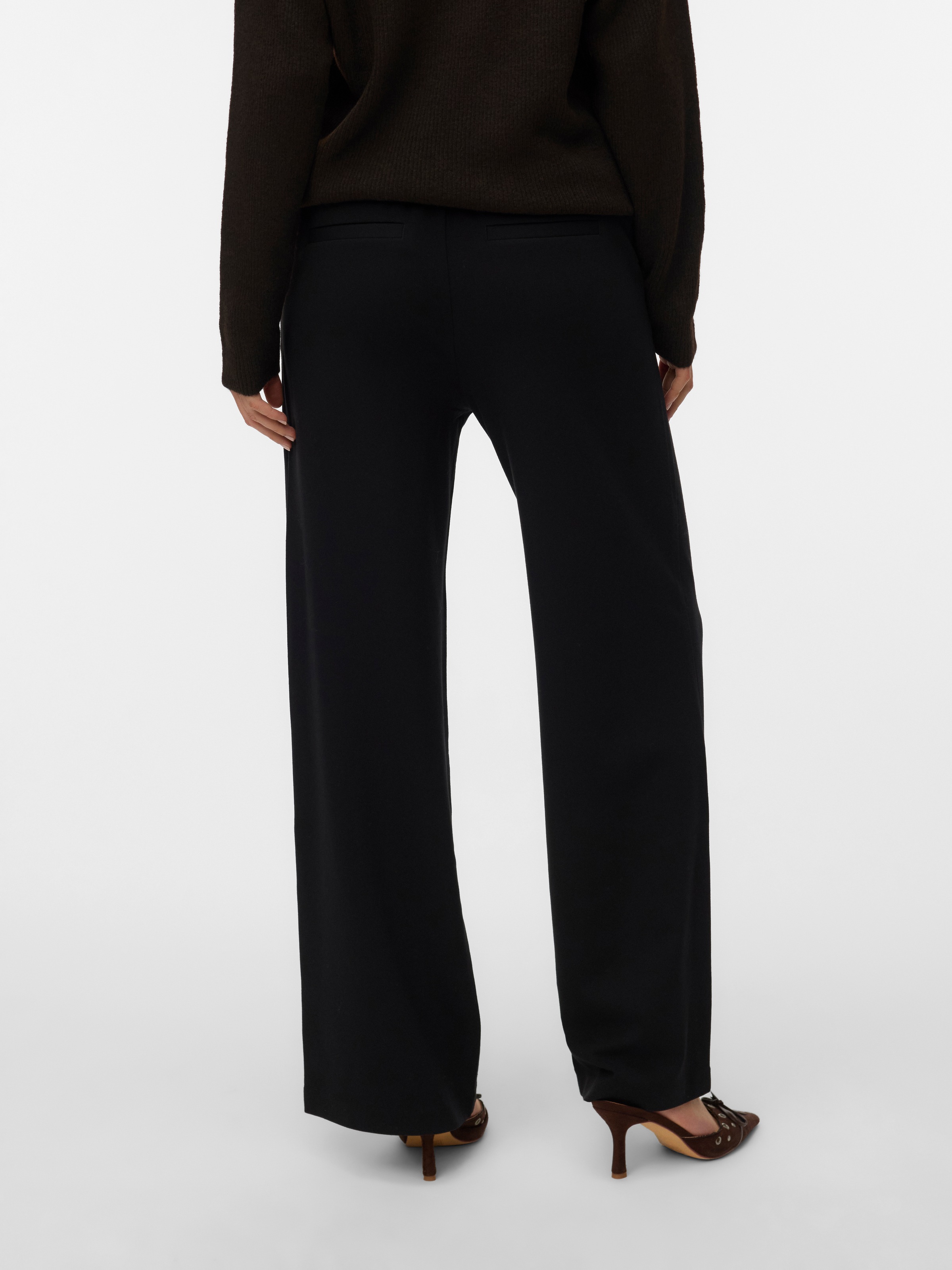 Vero Moda Schlupfhose "VMEVA MW WIDE STRING PANT NOOS" günstig online kaufen