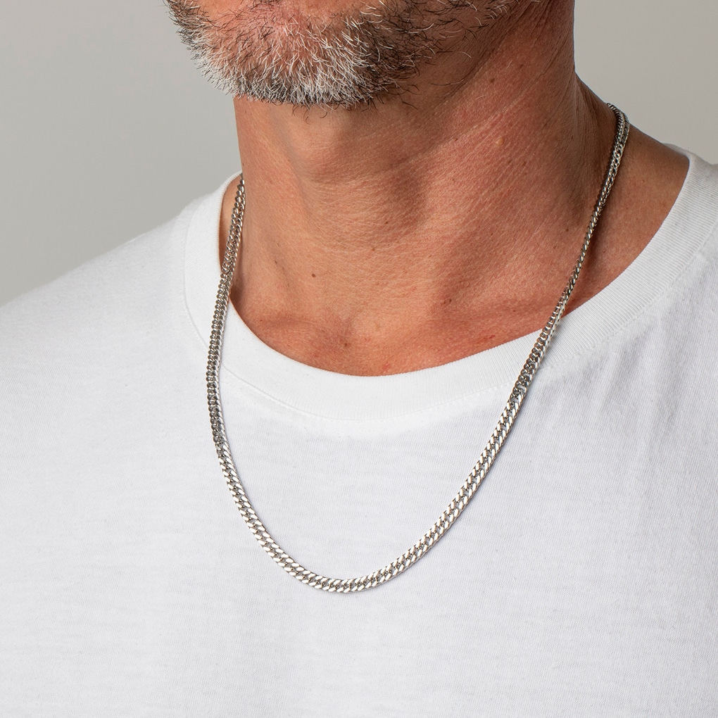 Lotus Edelstahlkette »Urban Man«