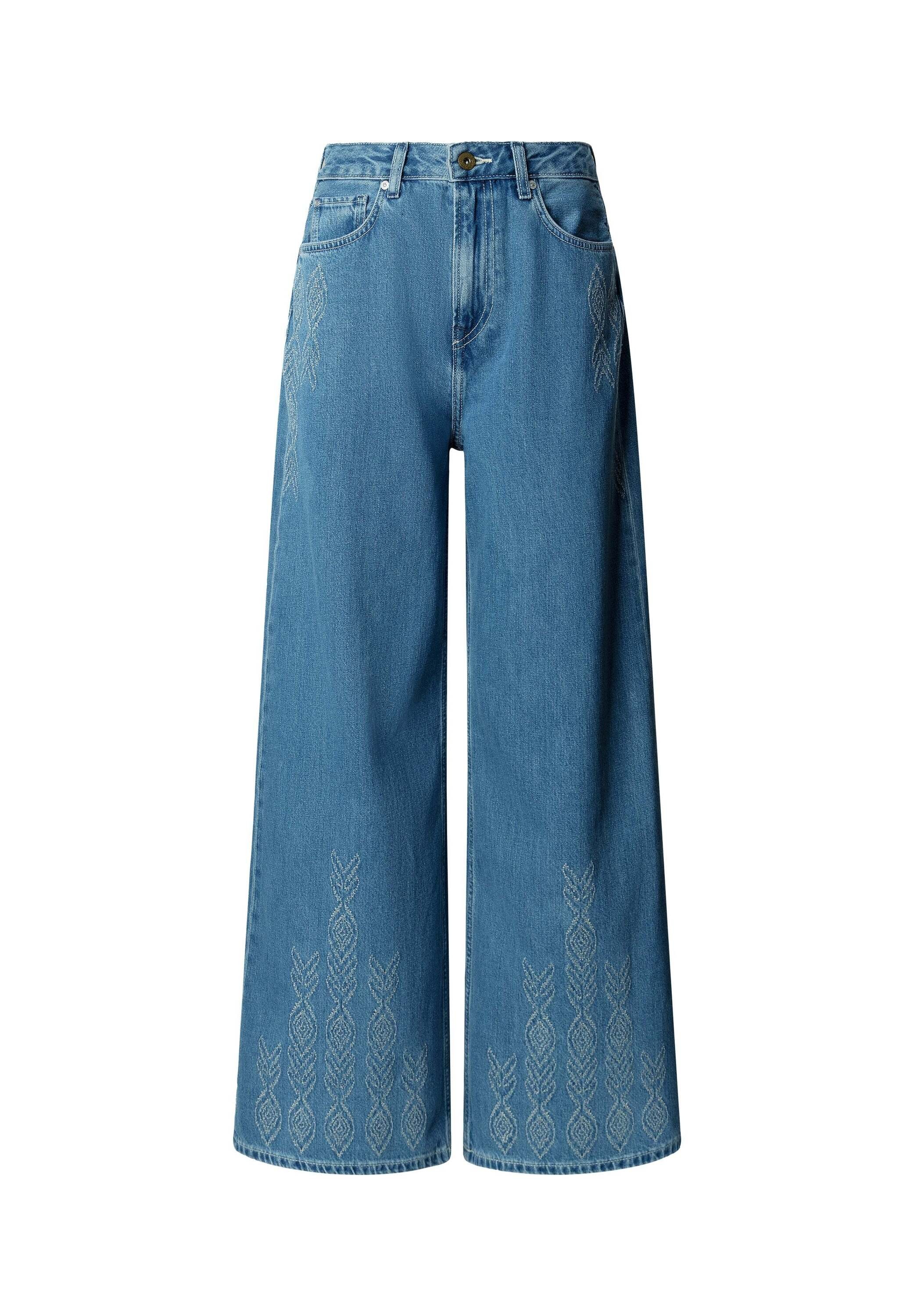 Pepe Jeans Loose-fit-Jeans »trousers WIDE LEG HW JAIMY IKAT«