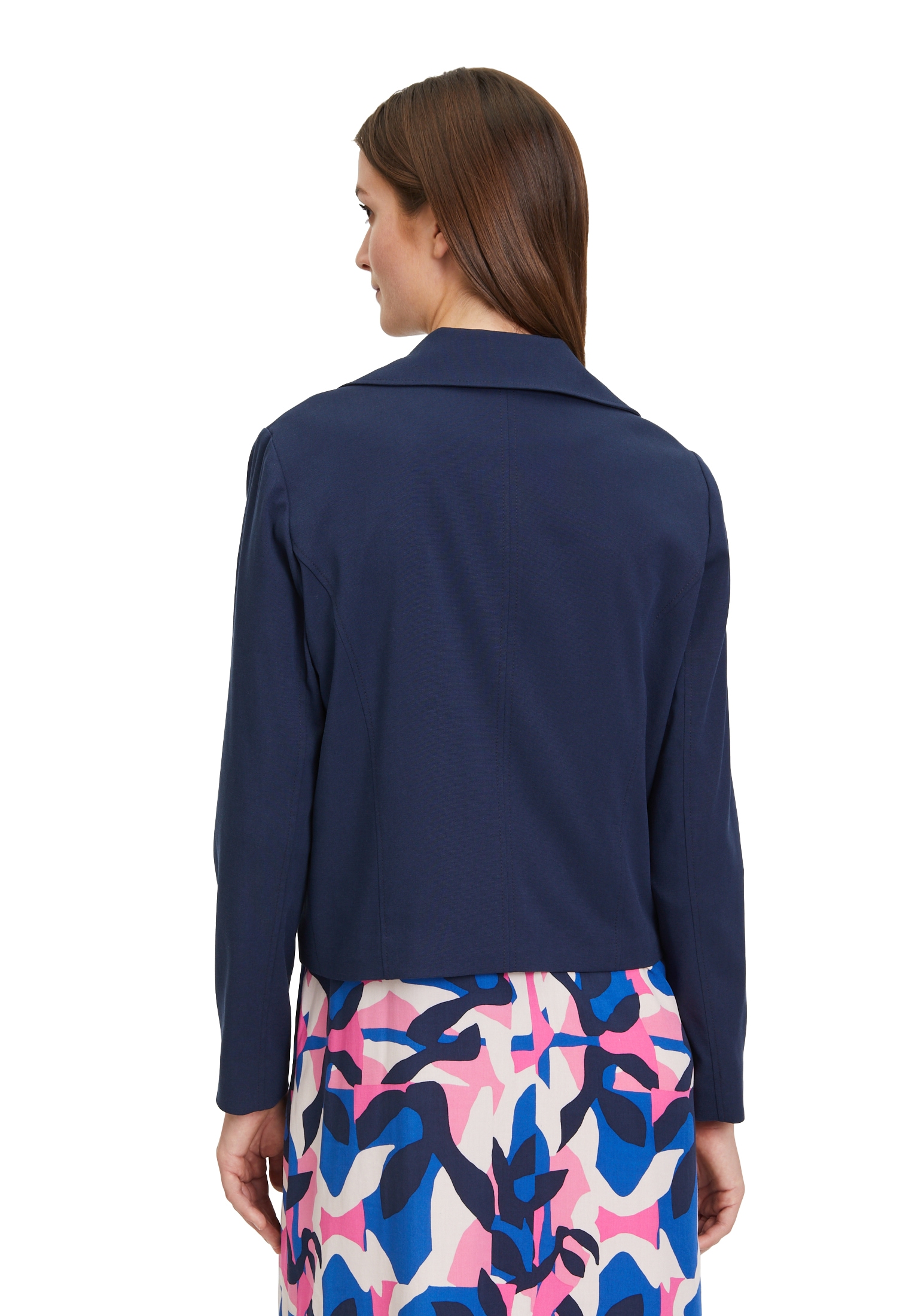 Betty&Co Jackenblazer »Betty & Co Damen Casual-Jacke mit Kragen«, Taschen
