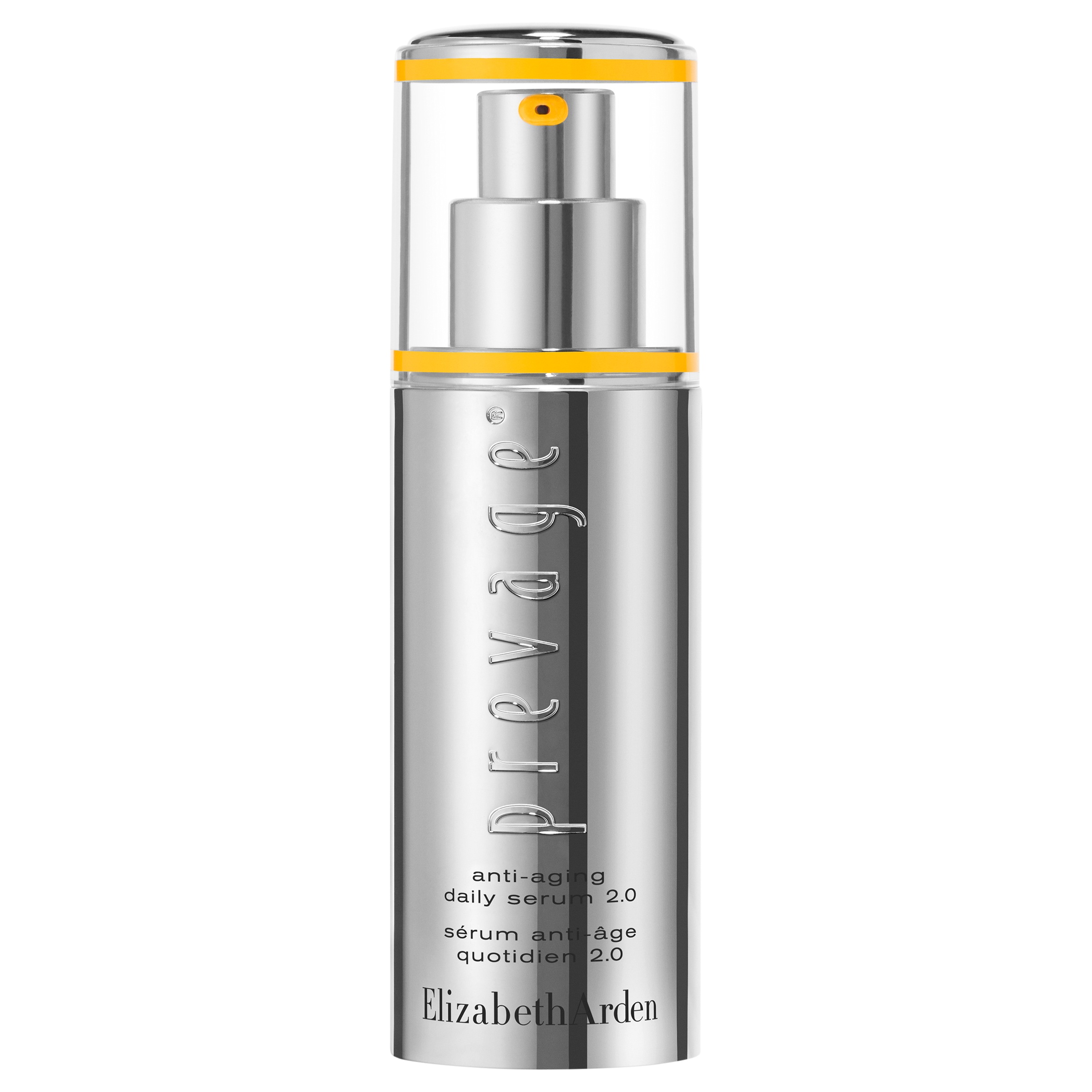 ELIZABETH ARDEN Damen Gesichtsserum "PREVAGE ANTI-AGING DAILY SERUM 2.0", 50ml, silber, Hautpflegemittel, mit vierfacher antioxidativer Kraft