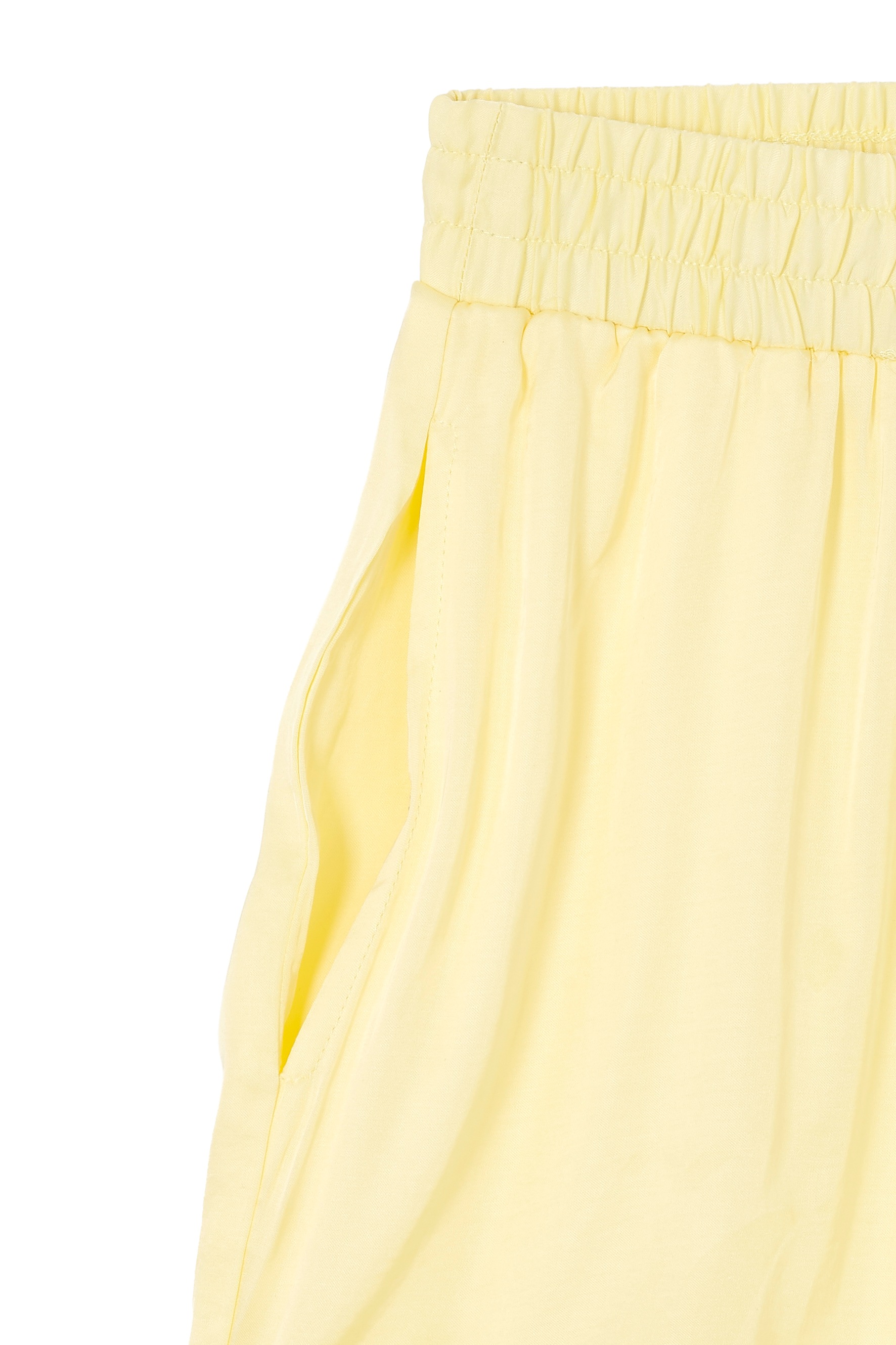 URBAN CLASSICS Shorts »Urban Classics Damen Ladies Viscose Satin Resort Shorts«, (1 tlg.)