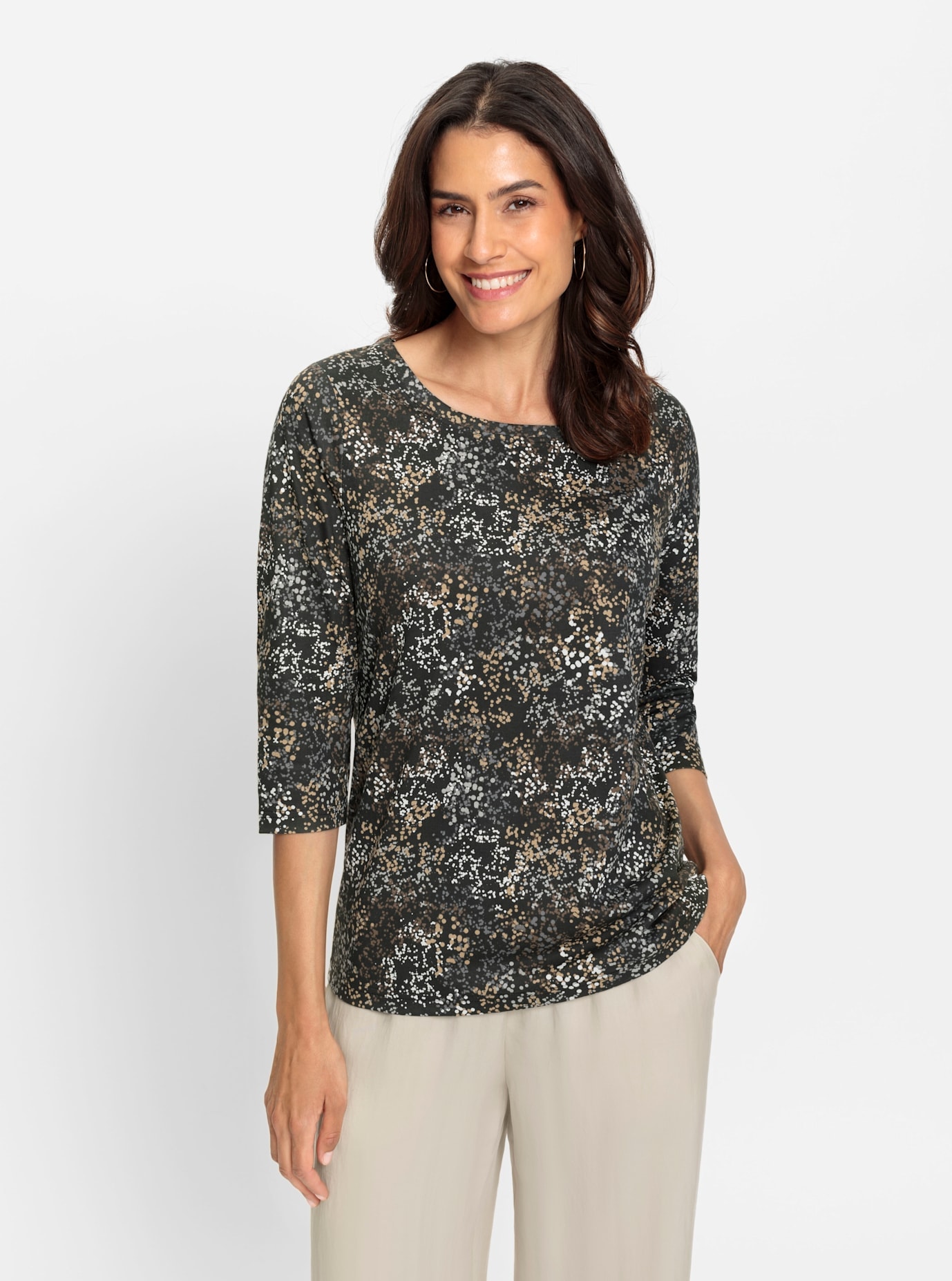 Inspirationen Print-Shirt »Shirt«, (1 tlg.)