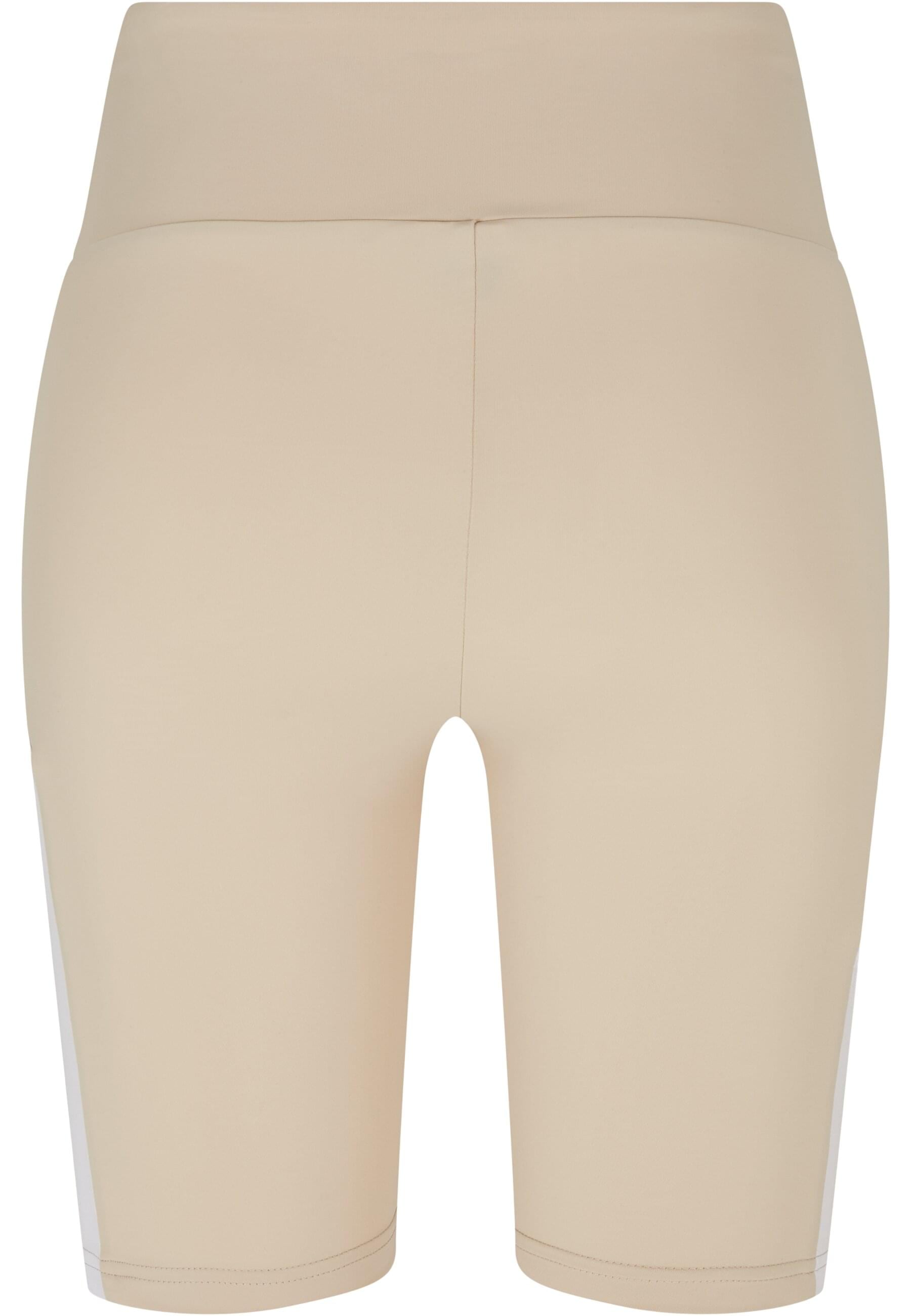 URBAN CLASSICS Radlerhose »Urban Classics Damen Ladies Color Block Cycle Shorts«, (1 tlg.)