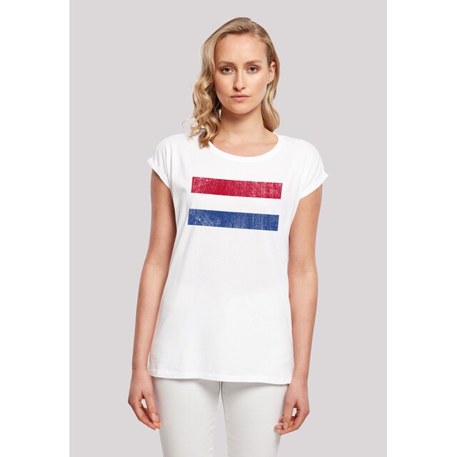 F4NT4STIC T-Shirt »Netherlands NIederlande Holland Flagge distressed«,  Keine Angabe für bestellen | BAUR