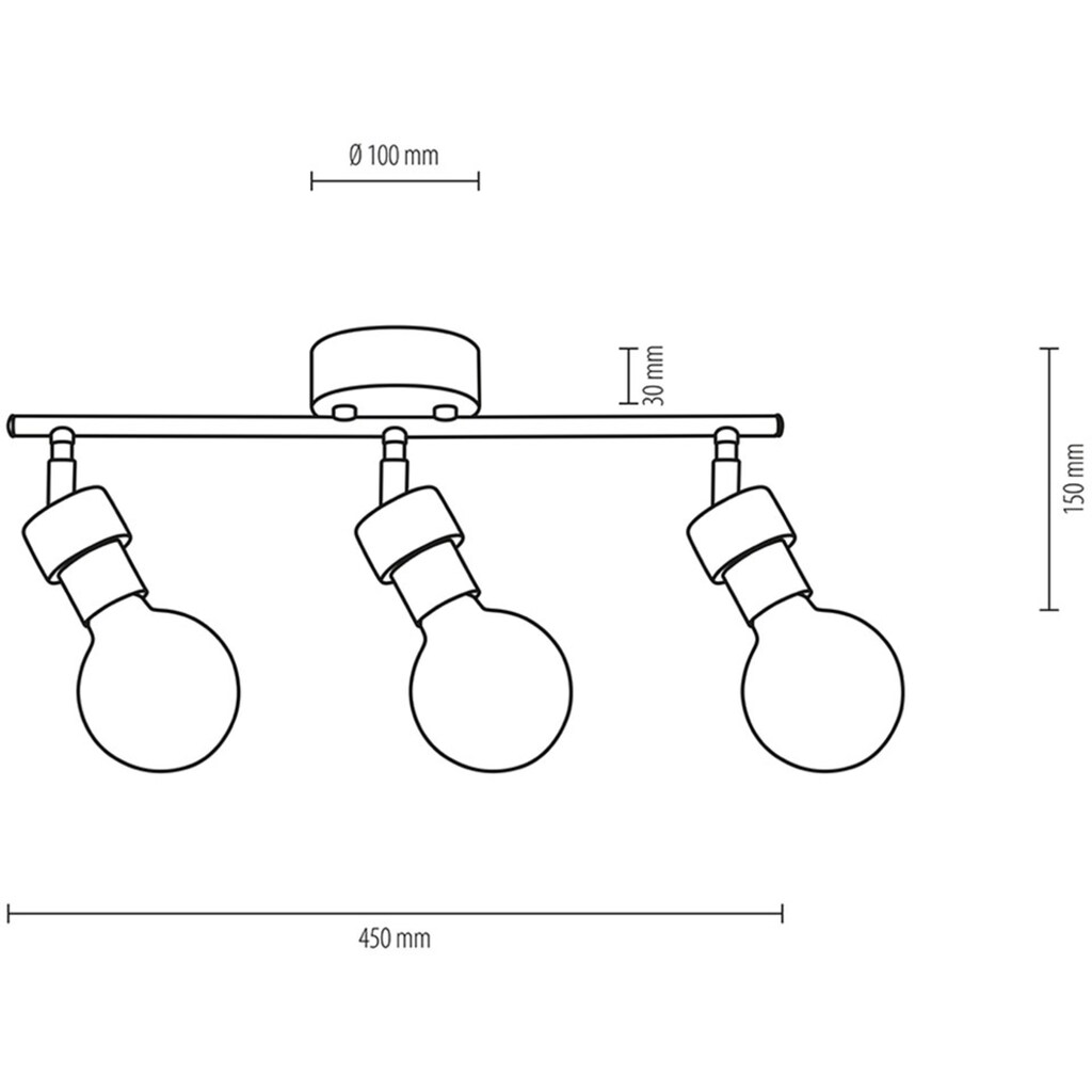 BRITOP LIGHTING Deckenleuchte »MARJOLAINE«