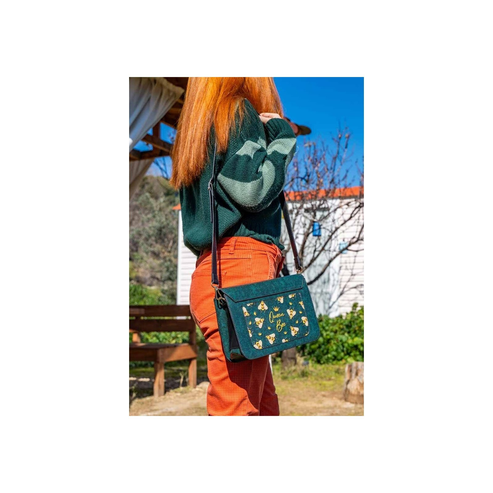DOGO Handtasche »Y-Generation Queen Bee Damen Handtaschen (Fashion) / Neutral«, Vegan