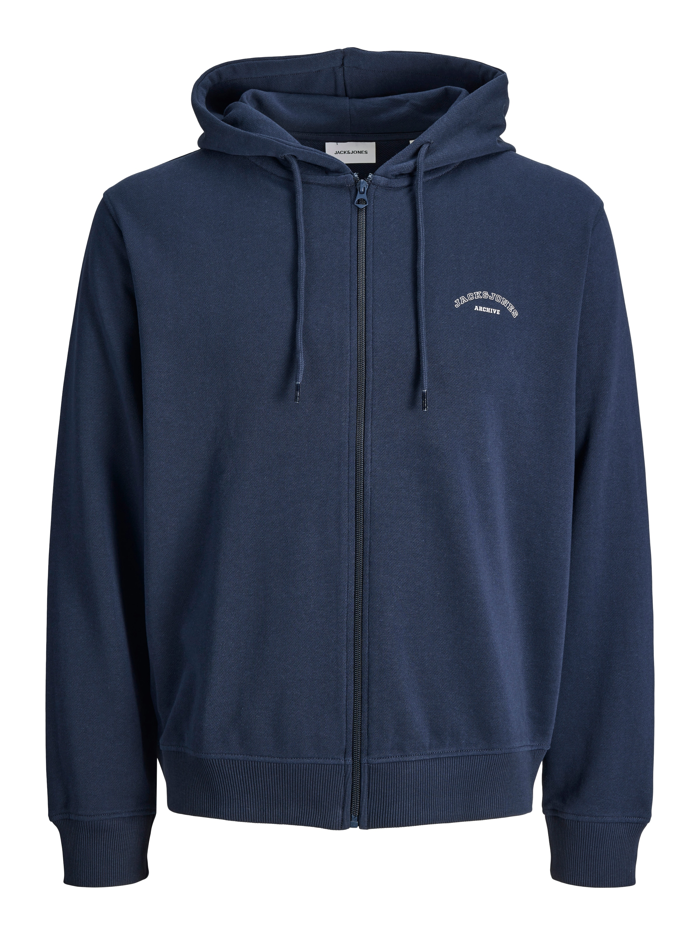 Jack & Jones PlusSize Kapuzensweatjacke "JJCOLLEGE LOGO SWEAT ZIP HOOD PLS" günstig online kaufen