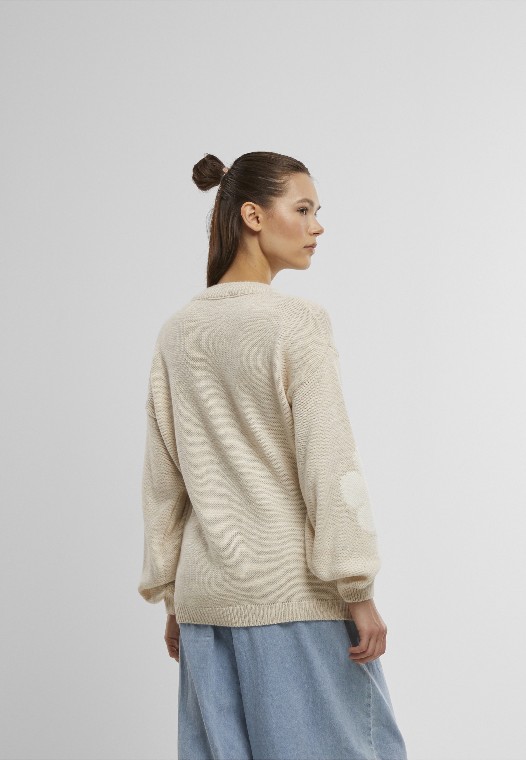 CLOUD 5IVE Fleecepullover »CLOUD 5IVE Cloud 5ive Crewneck Knit Sweater with Flowers«
