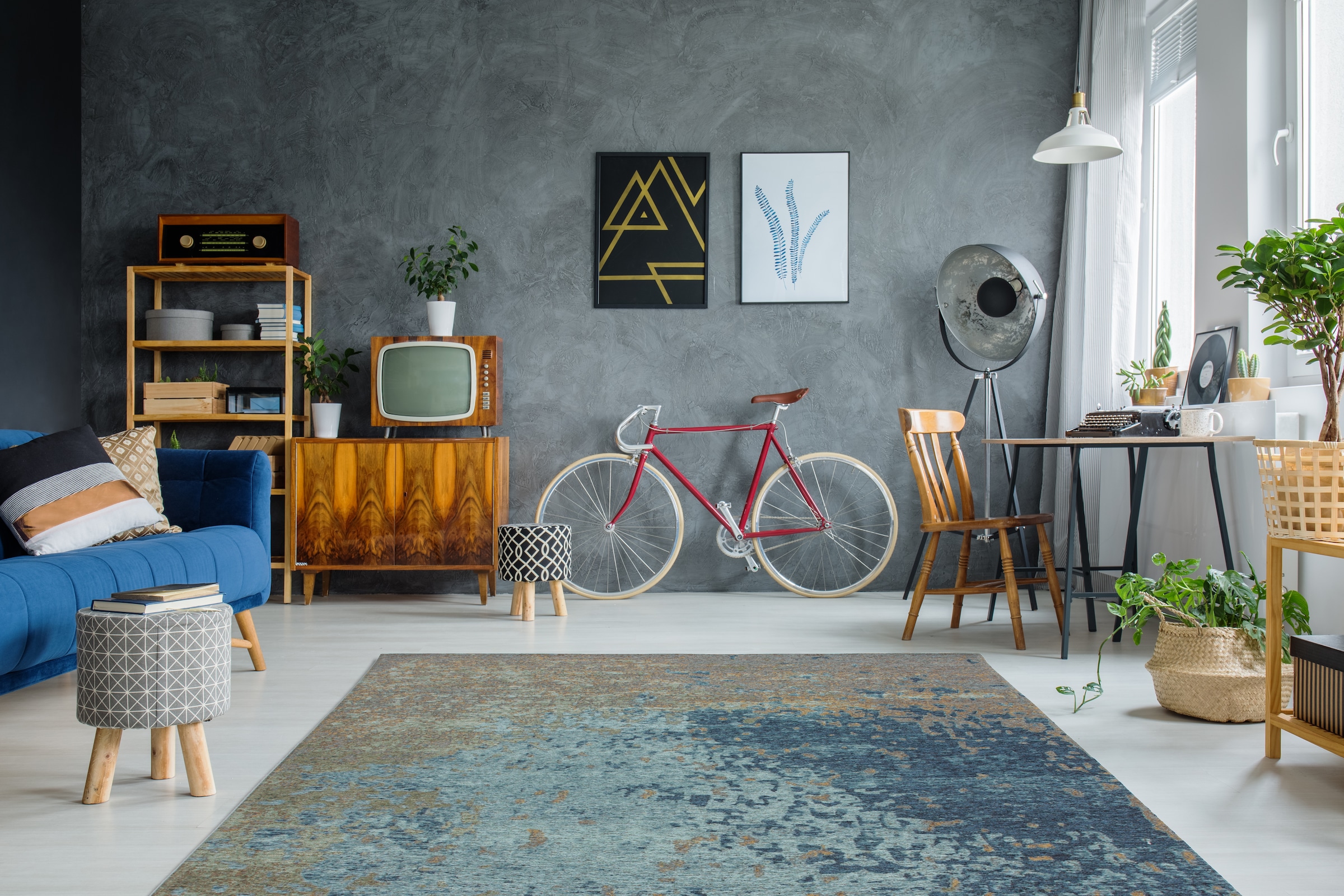 Arte Espina Teppich »Blaze 100«, rechteckig, spannendes Design,stilvolle Farbgebung,pflegeleicht & widerstandsfähig