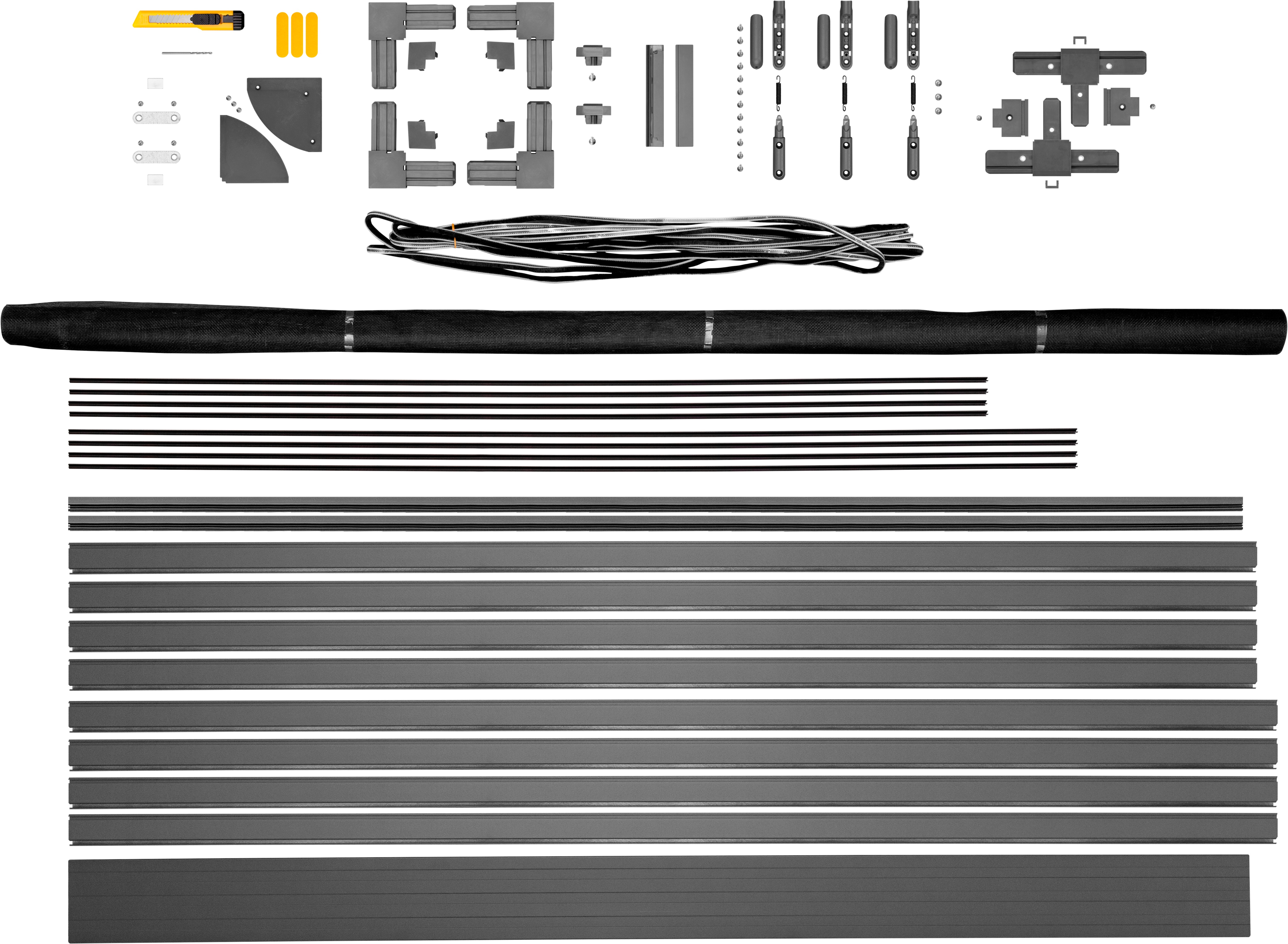 Thumbnail - SCHELLENBERG Insektenschutz-Tür "Premium, Fliegengitter für Balkontüren und Terrassentüren" Set, 1 Stk. tlg. mit Alumini...